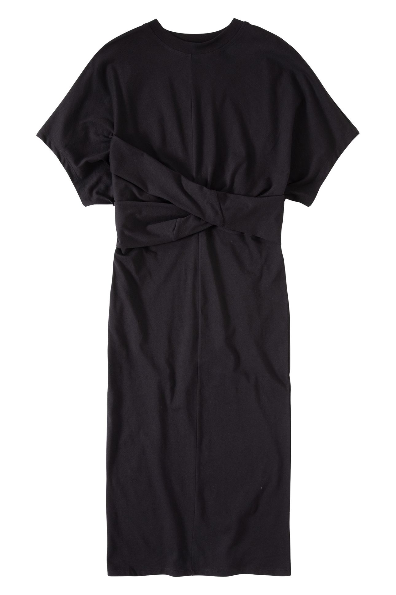 WRAP DRESS BLACK 3