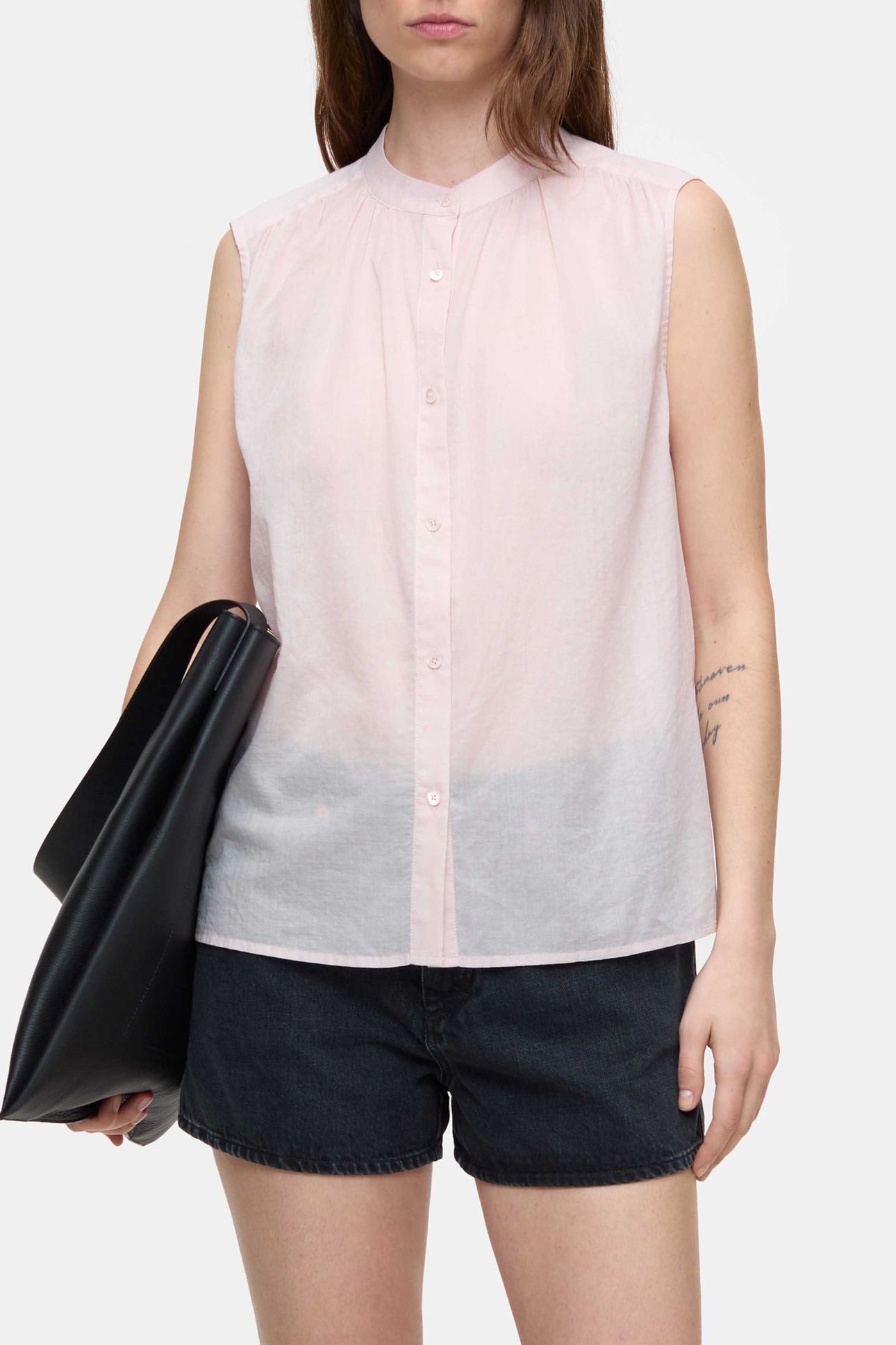 TOP WITH GATHERING SHIRTS & BLOUSES MORNING ROSE 1