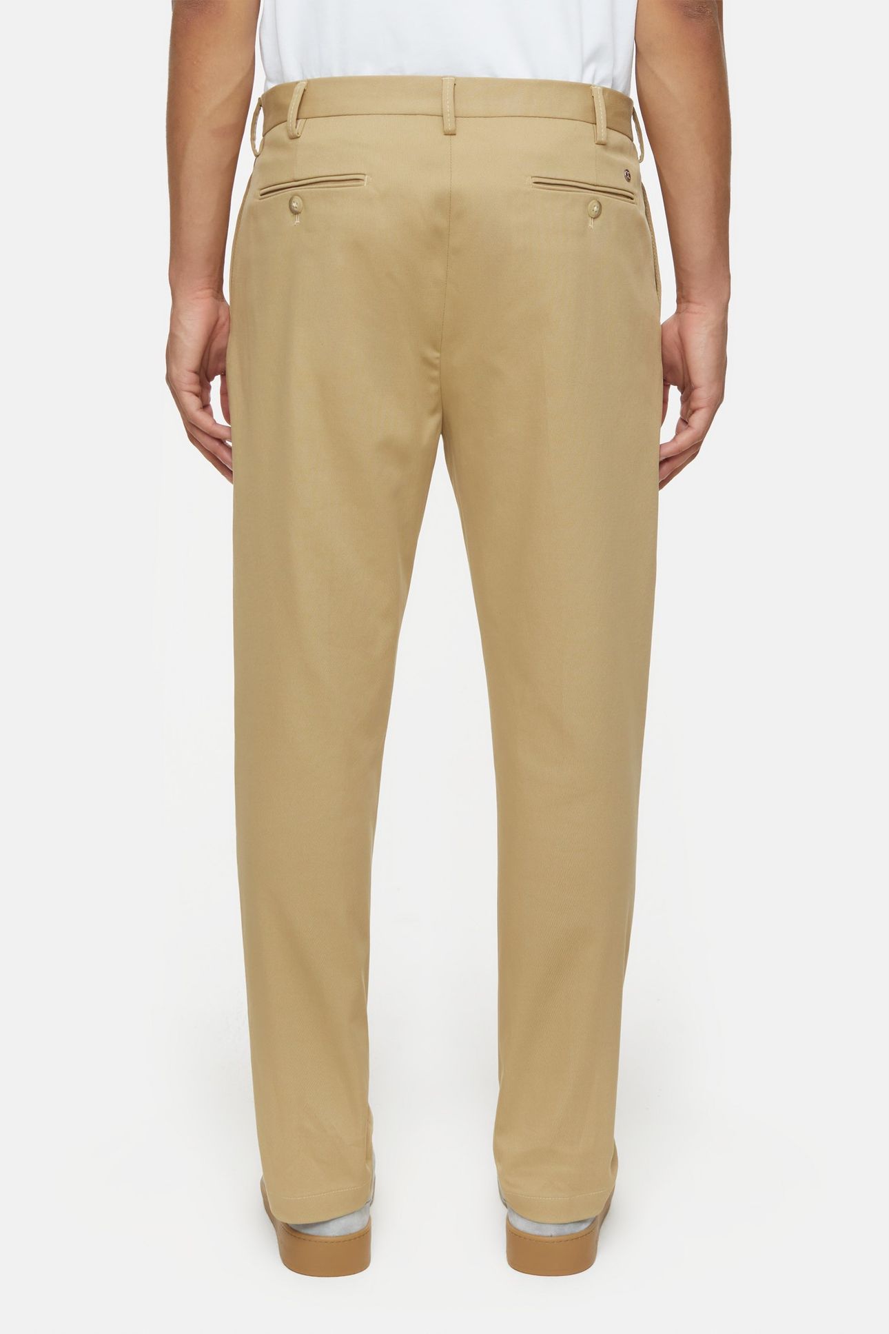 BERGEN TAPERED PANTS TAUPE BEIGE 4