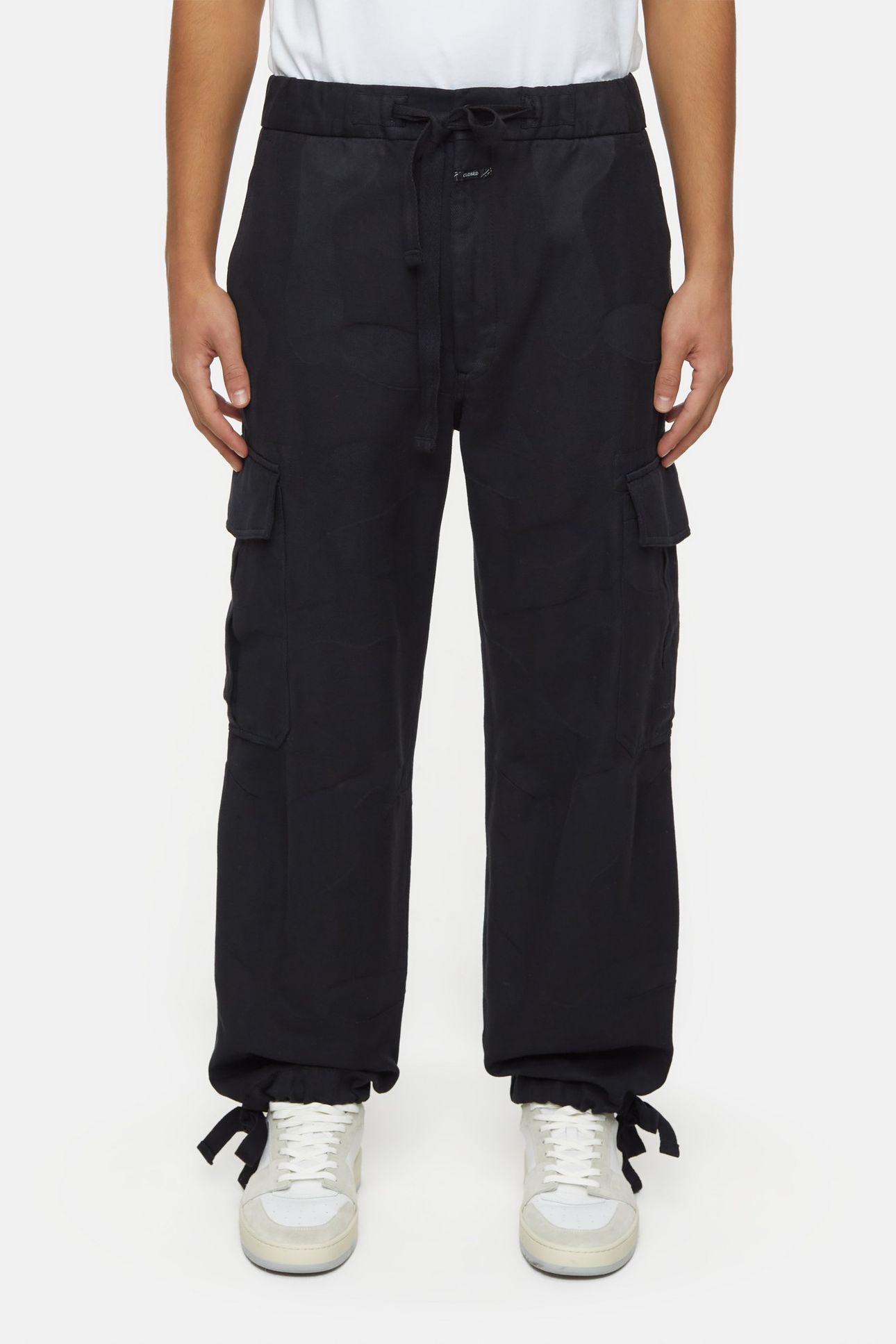 NEWPORT WIDE PANTS BLACK 1