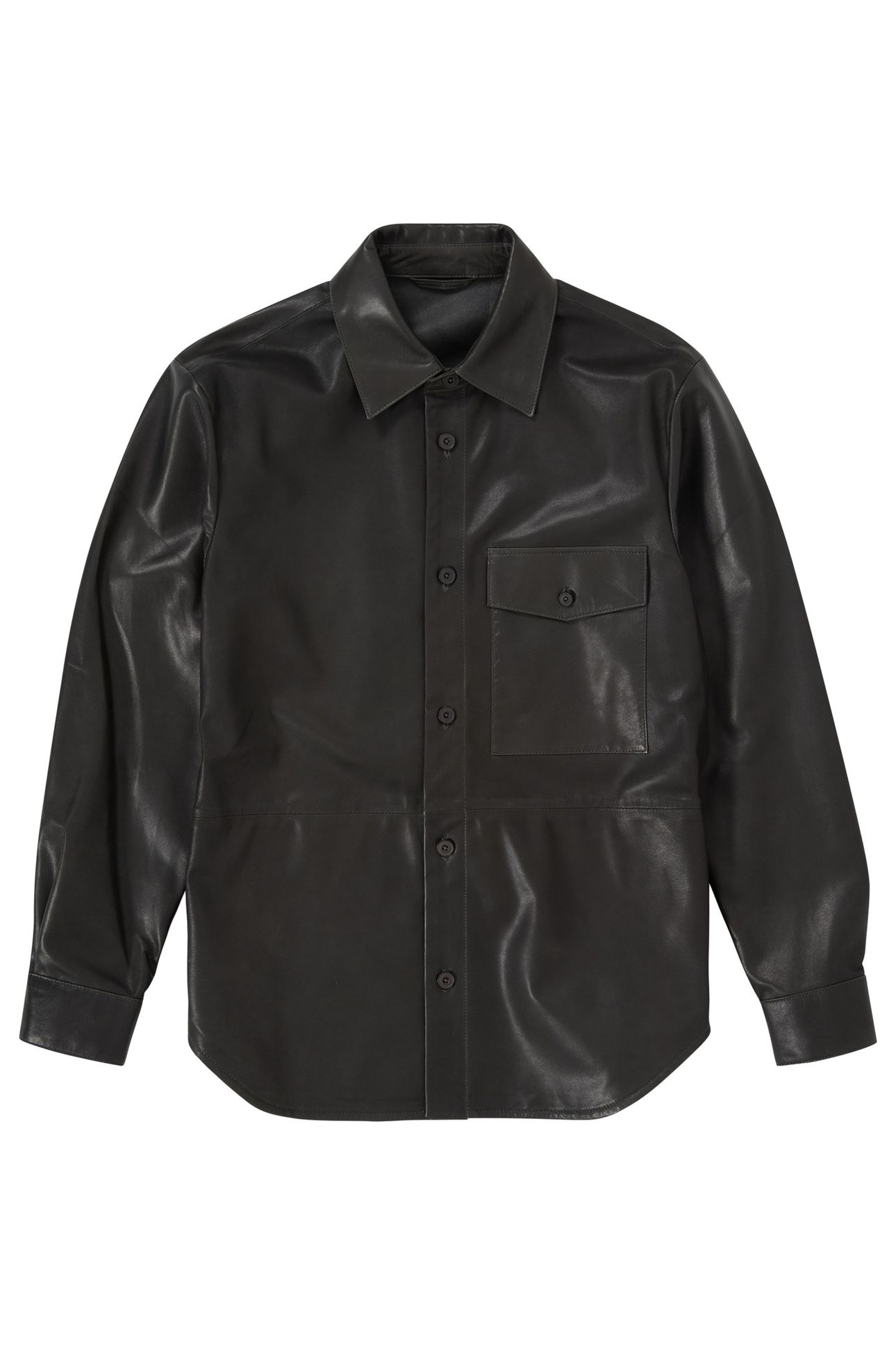 RELAXED UTILITY SHIRT & BLOUSES TAPENADE GREY 4
