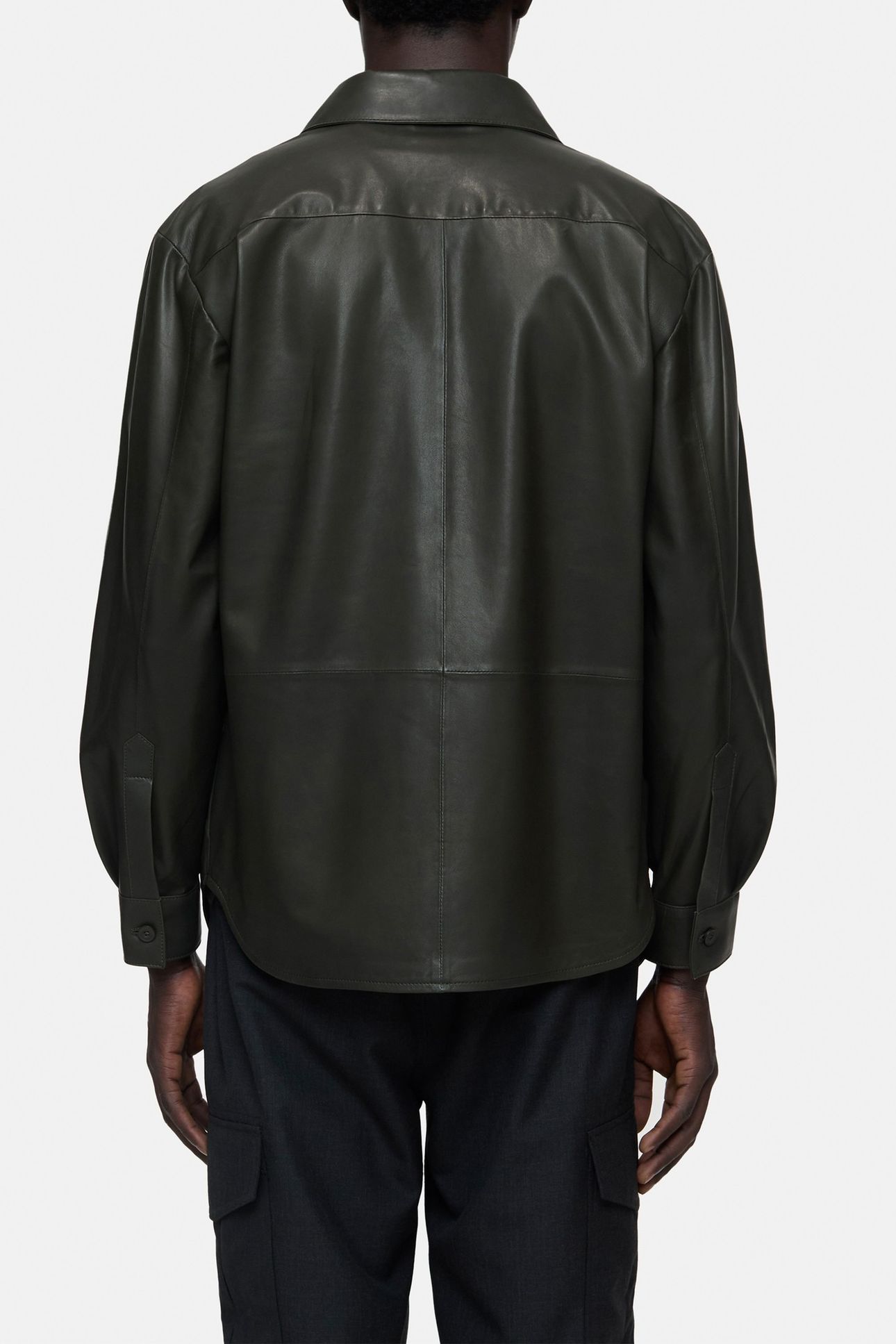 RELAXED UTILITY SHIRT & BLOUSES TAPENADE GREY 3