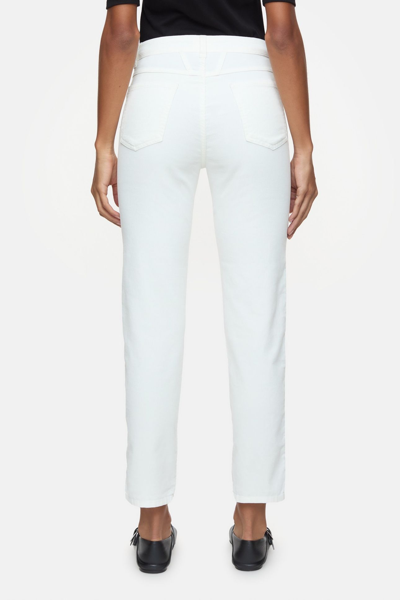 PEDAL PUSHER PANTS IVORY 2