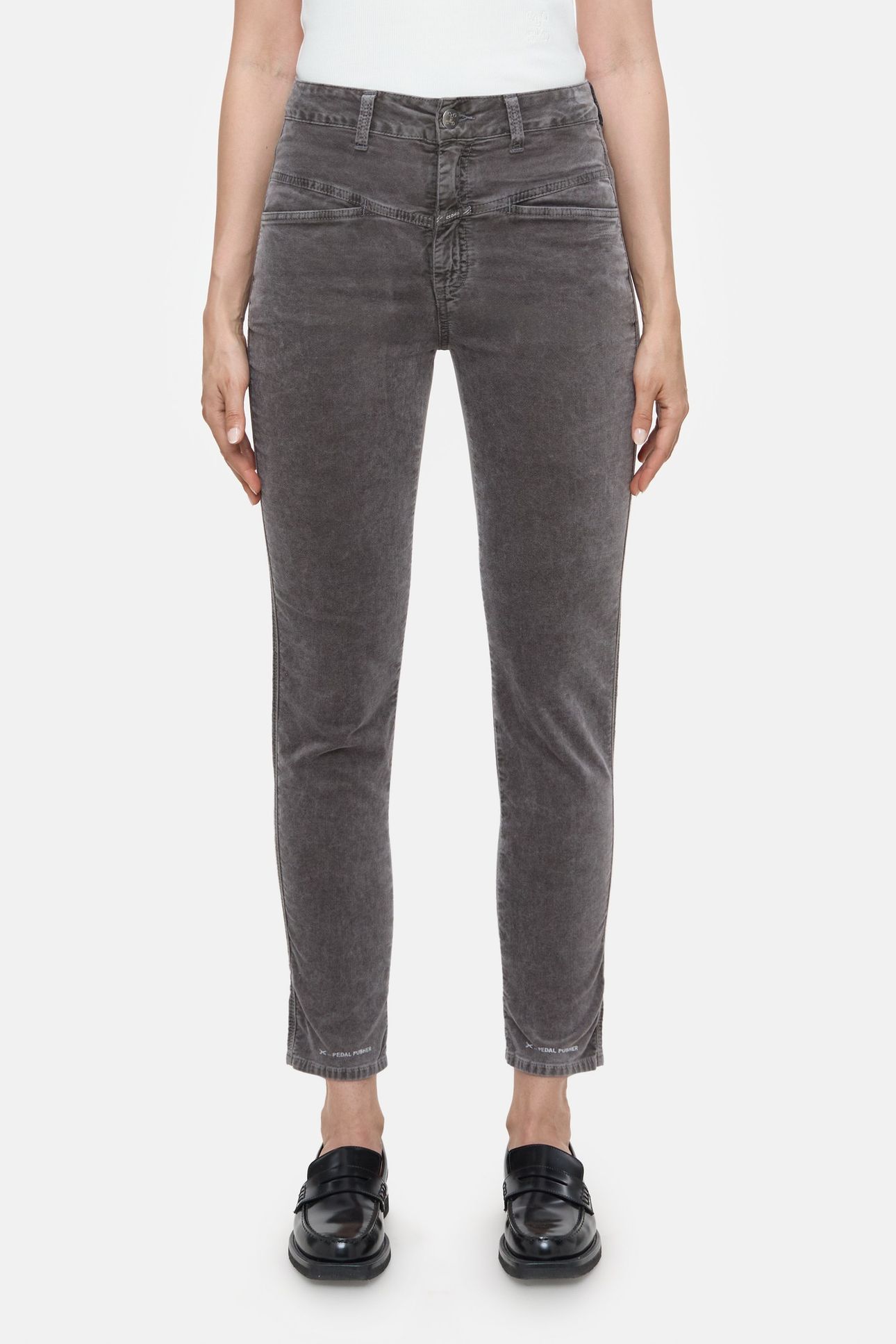 PEDAL PUSHER PANTS HERITAGE GREY 1