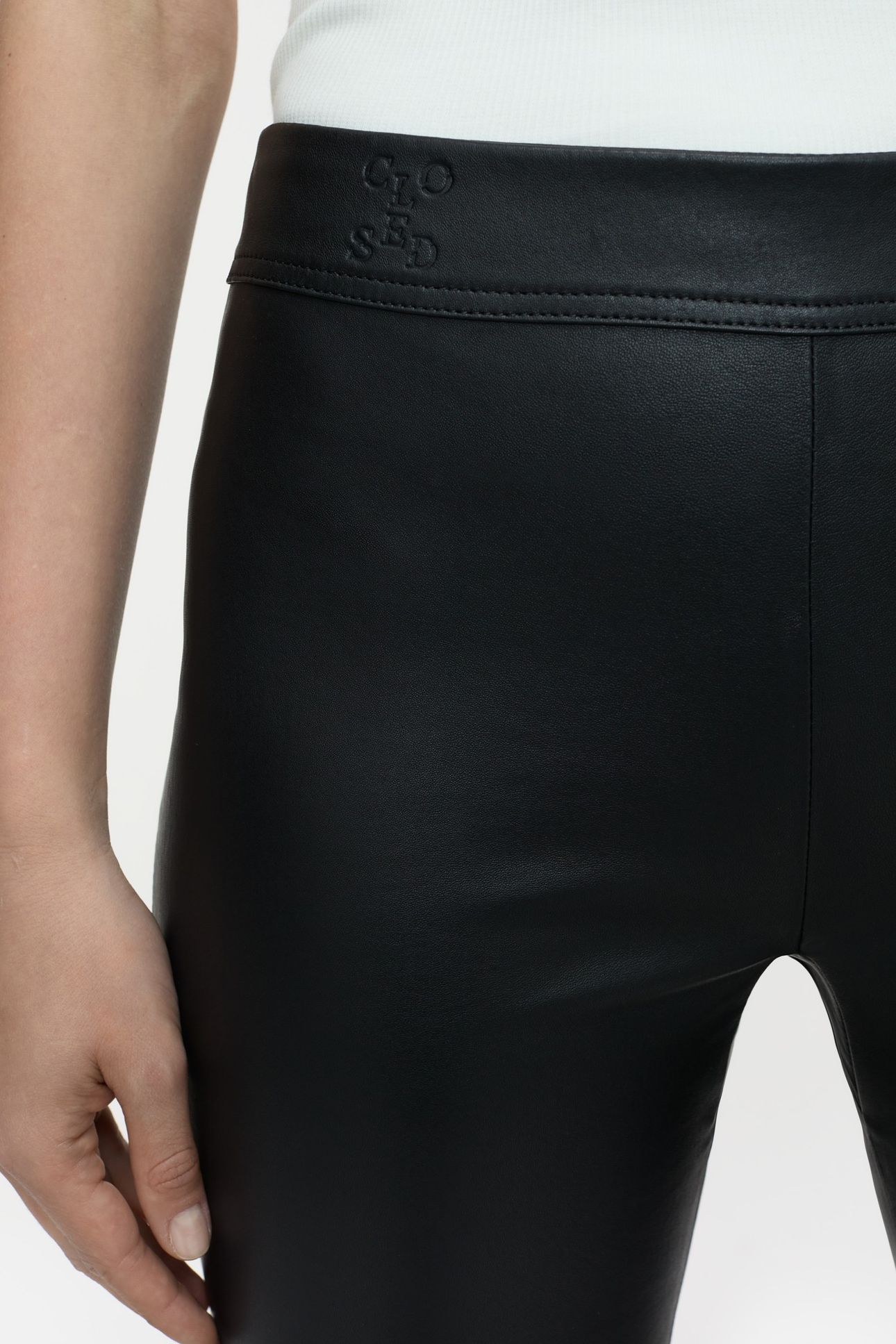 LEGGINGS PANTS BLACK 5