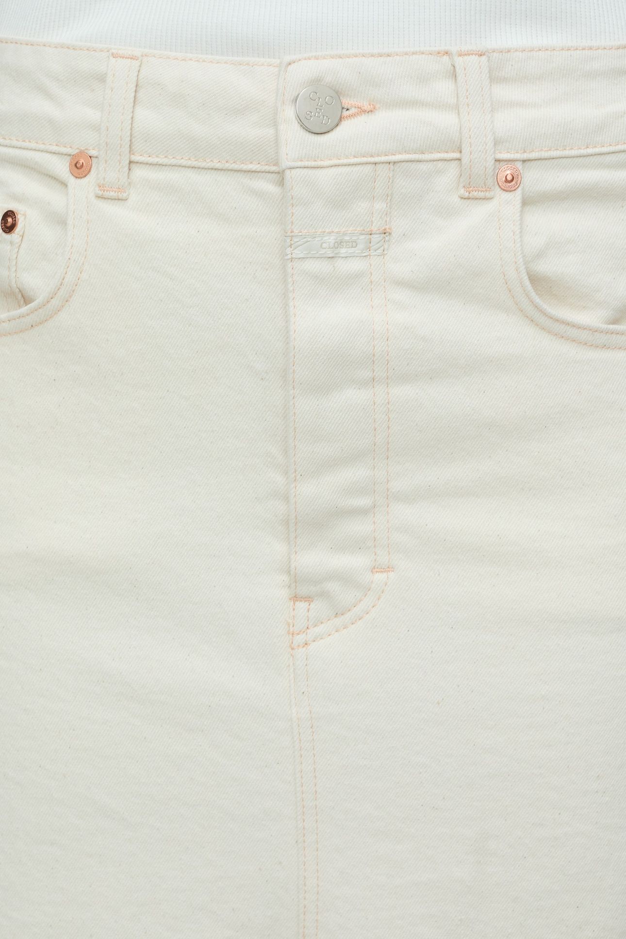LOW WAIST SKIRT IVORY 5