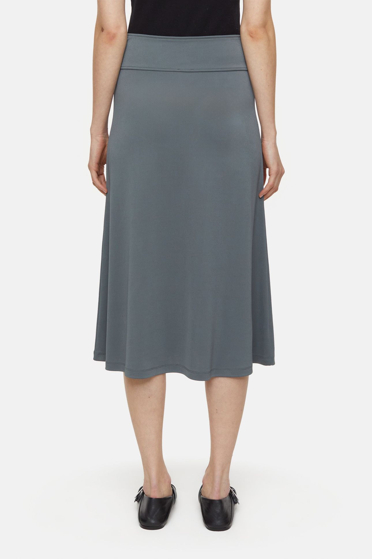 JERSEY SKIRT PINI GREEN 4