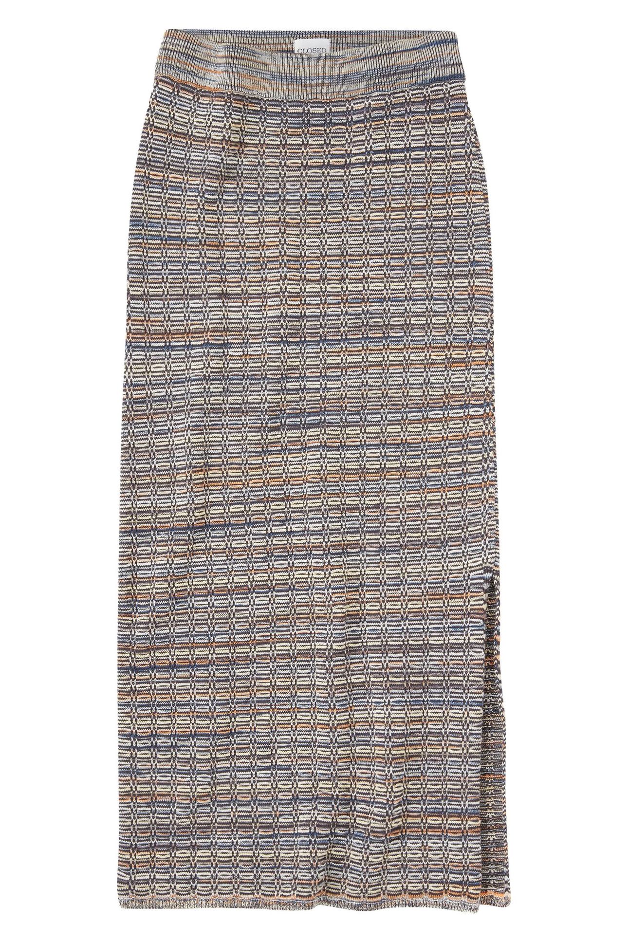 SLIM TUBE SKIRT HERITAGE GREY 5