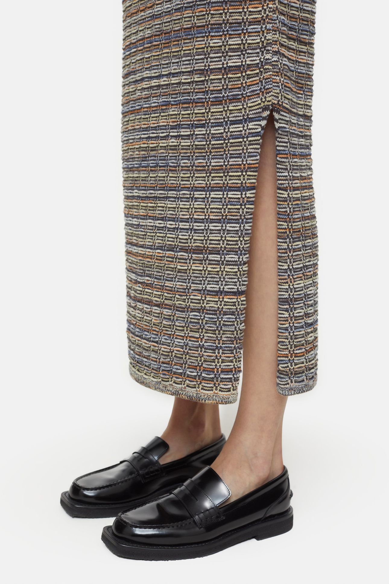 SLIM TUBE SKIRT HERITAGE GREY 6
