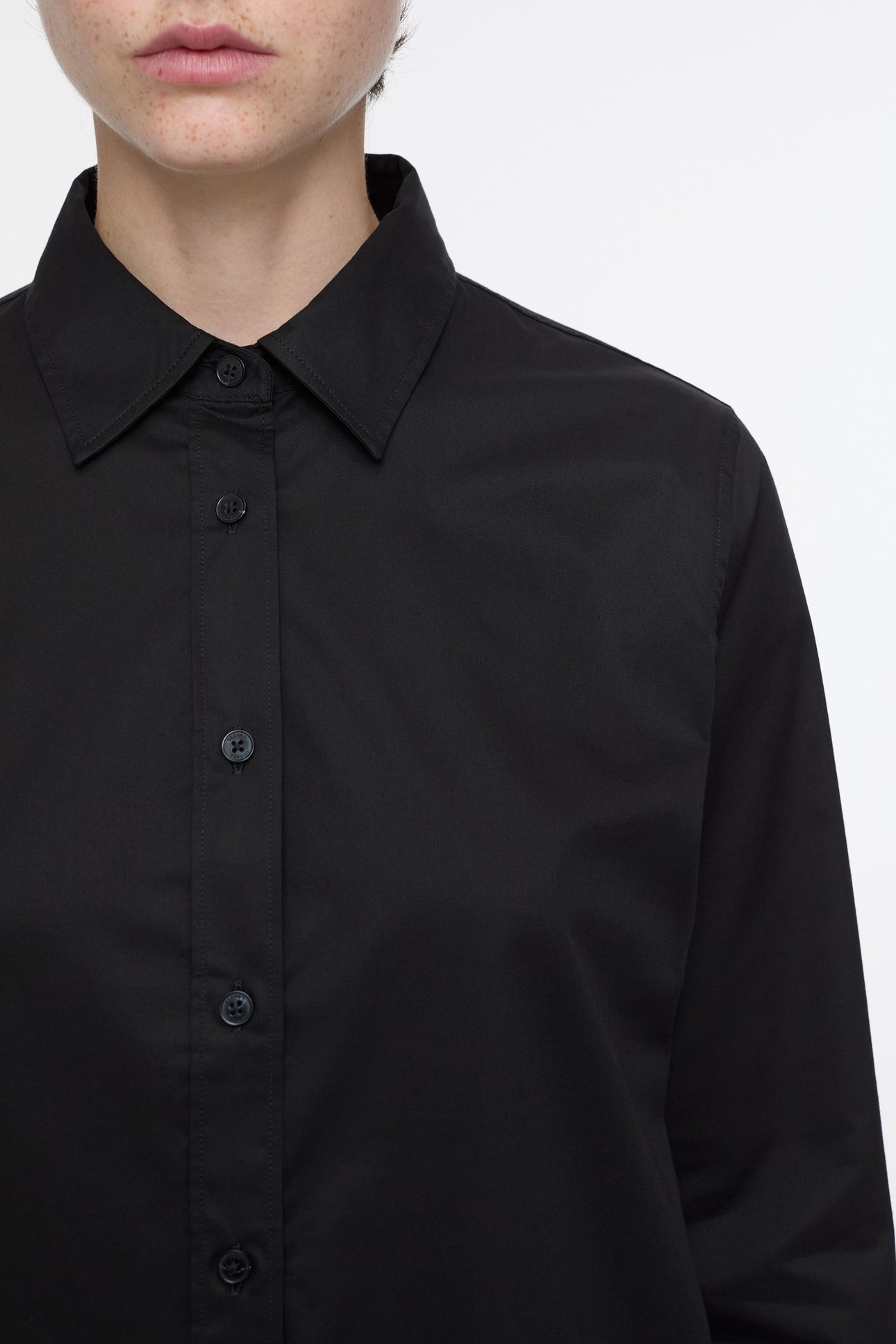 LONG SLEEVE SHIRT & BLOUSES BLACK 3