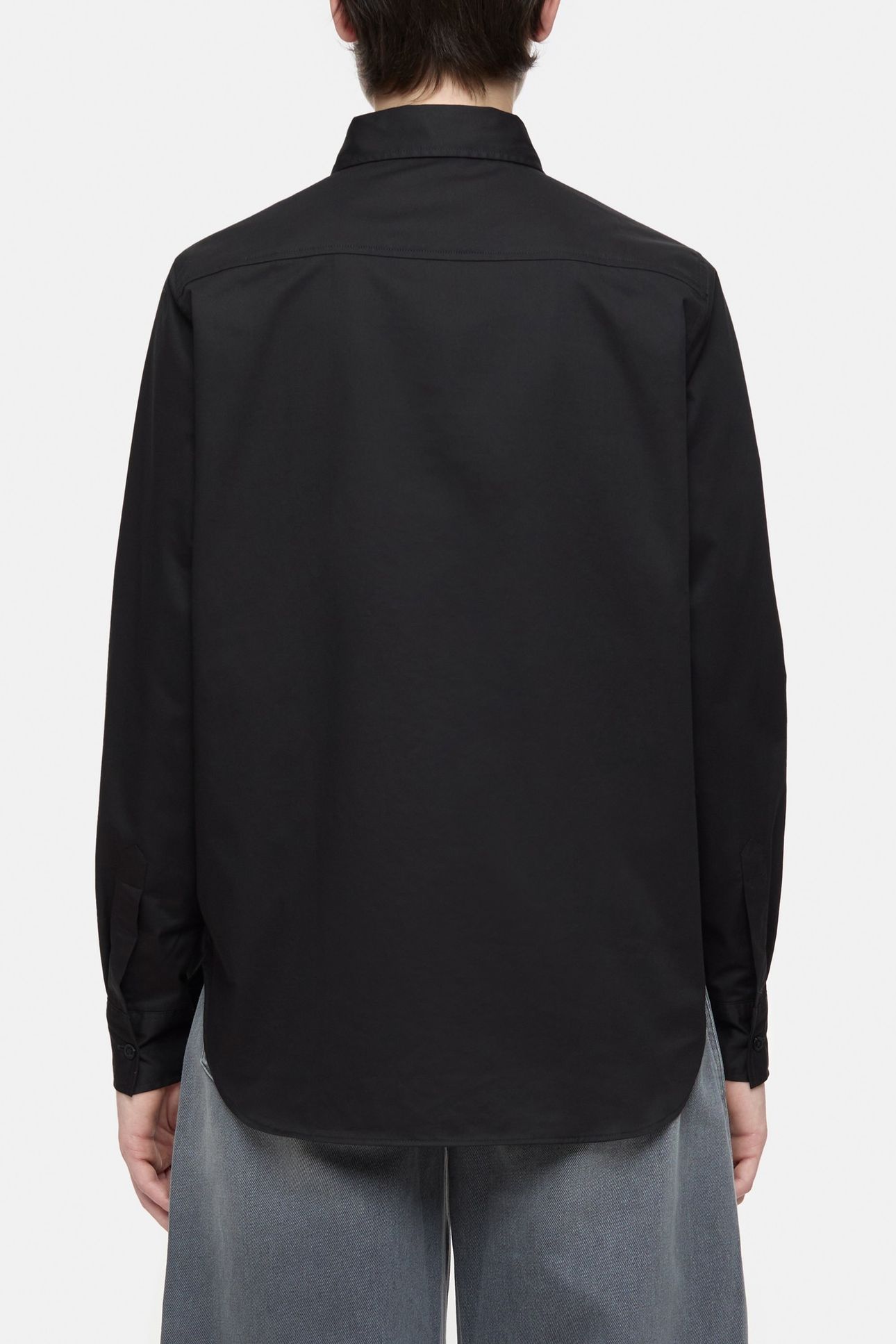 LONG SLEEVE SHIRT & BLOUSES BLACK 2