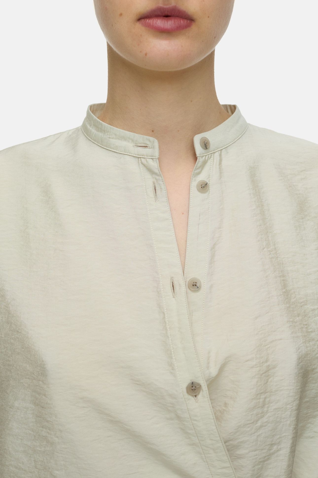 WRAP BLOUSE SHIRT SABBIA BEIGE 6