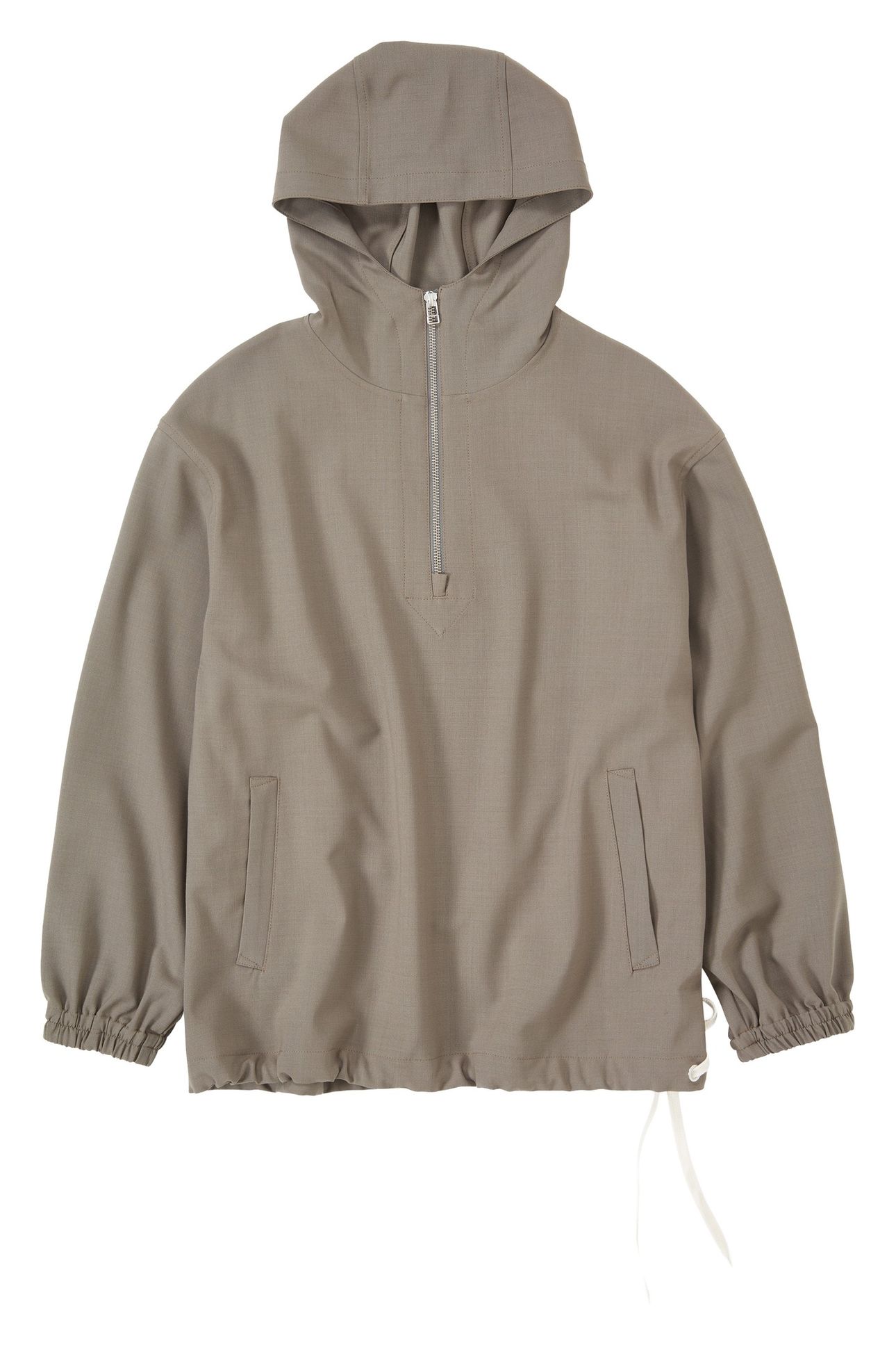 WOVEN HOODIE SHIRTS & BLOUSES HERITAGE GREY 4
