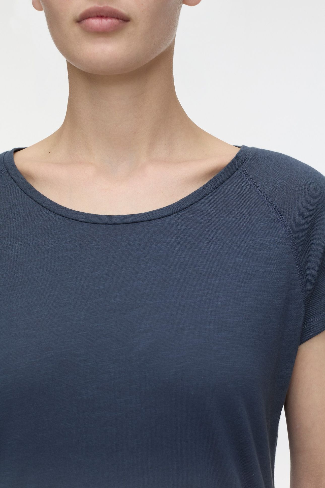 T SHIRT RAGLAN T-SHIRTS SMOKEY BLUE 5