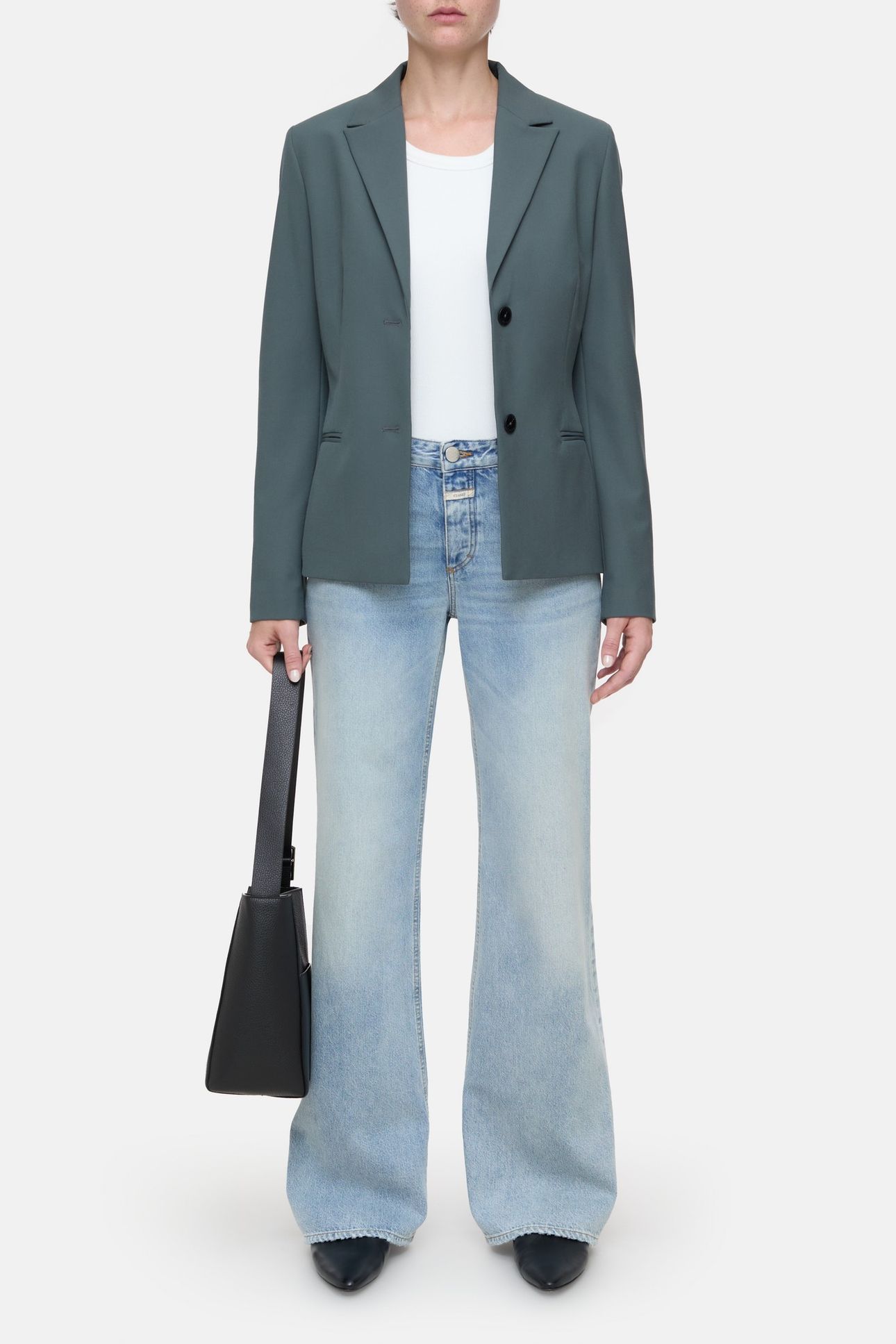 FITTED BLAZER PINI GREEN 1