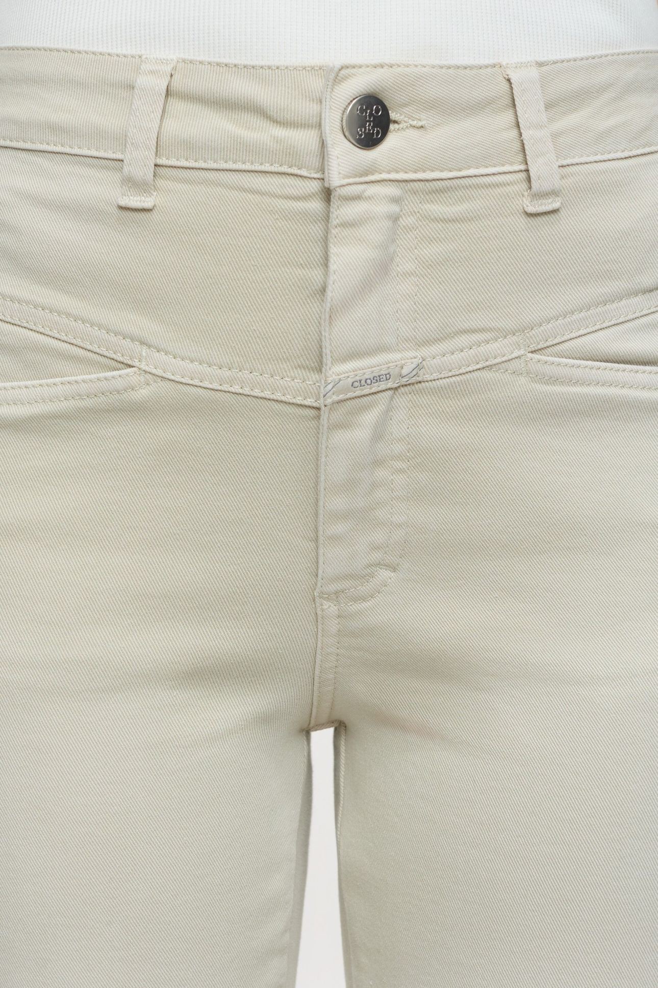 PEDAL PUSHER JEANS SABBIA BEIGE 3