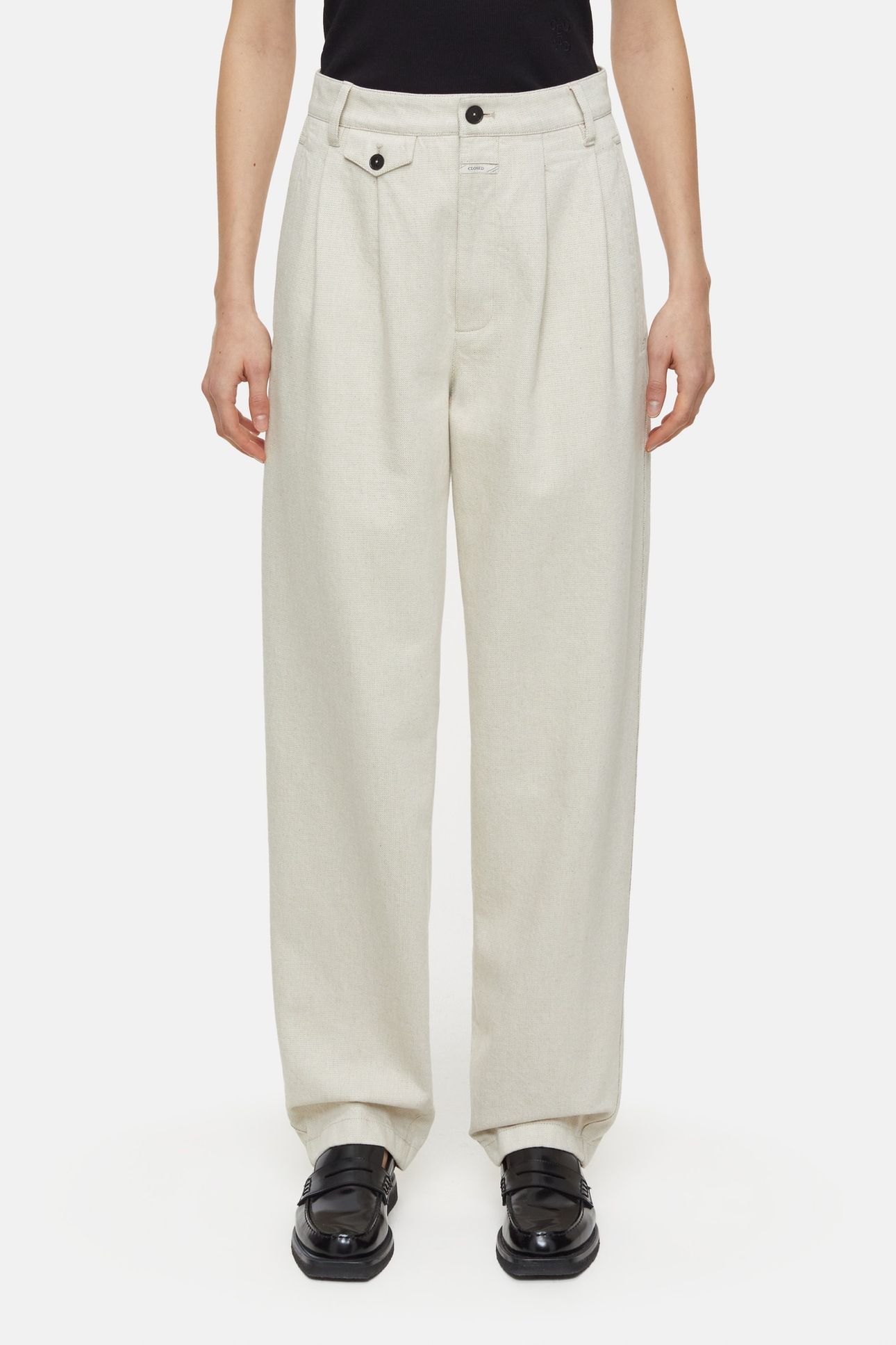 RHOONE JEANS CREME 1