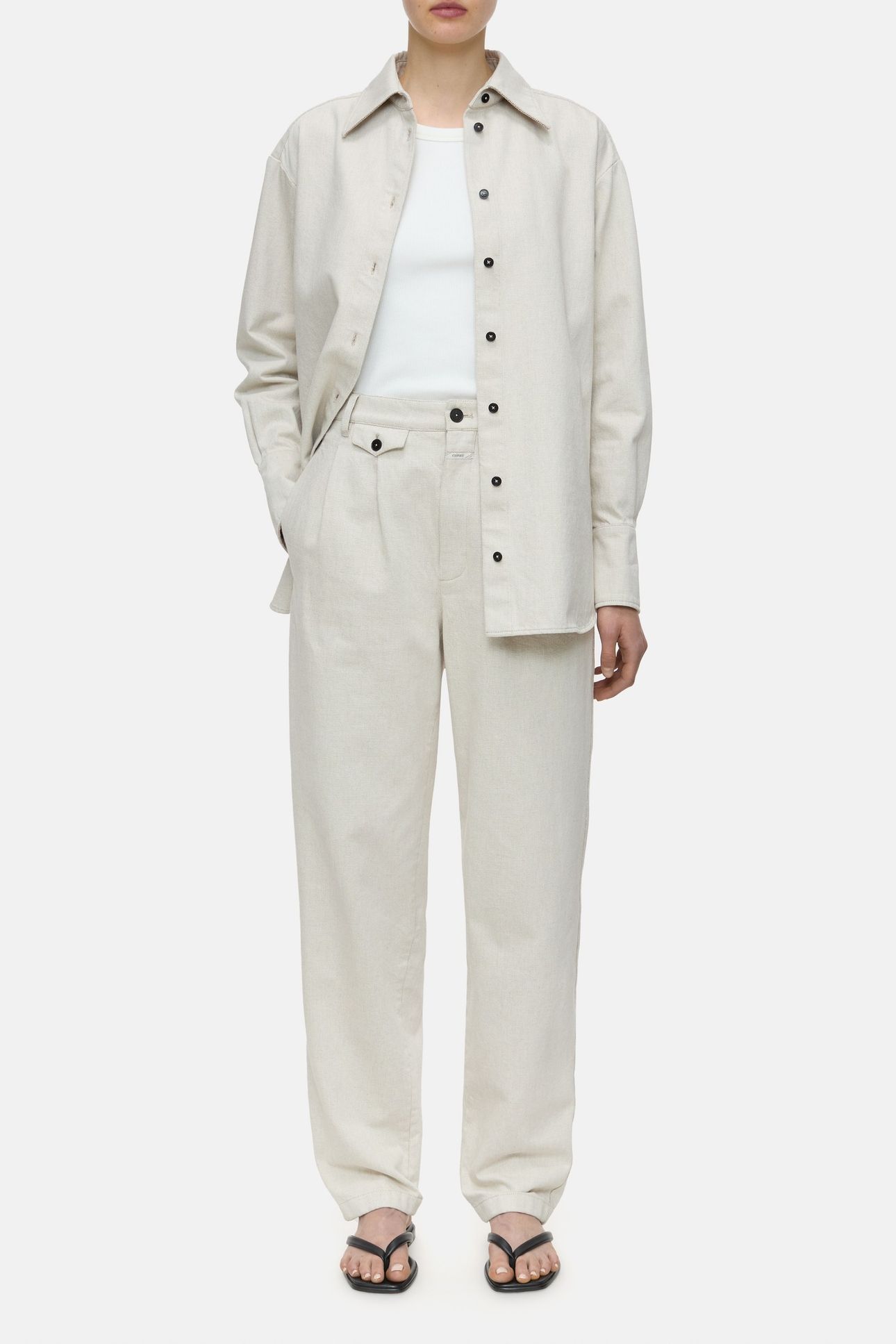 RHOONE JEANS CREME 2