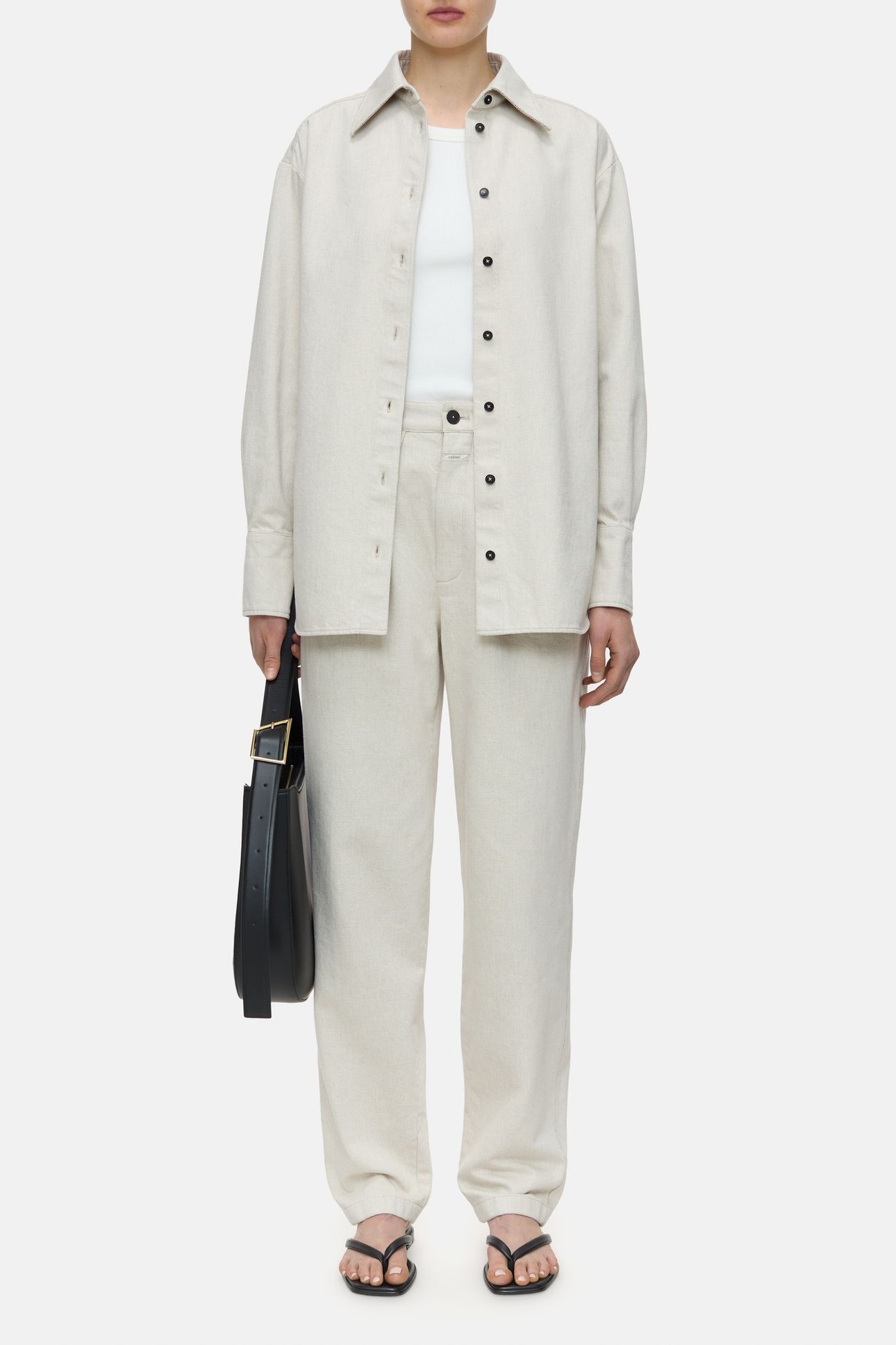 RHOONE JEANS CREME 3