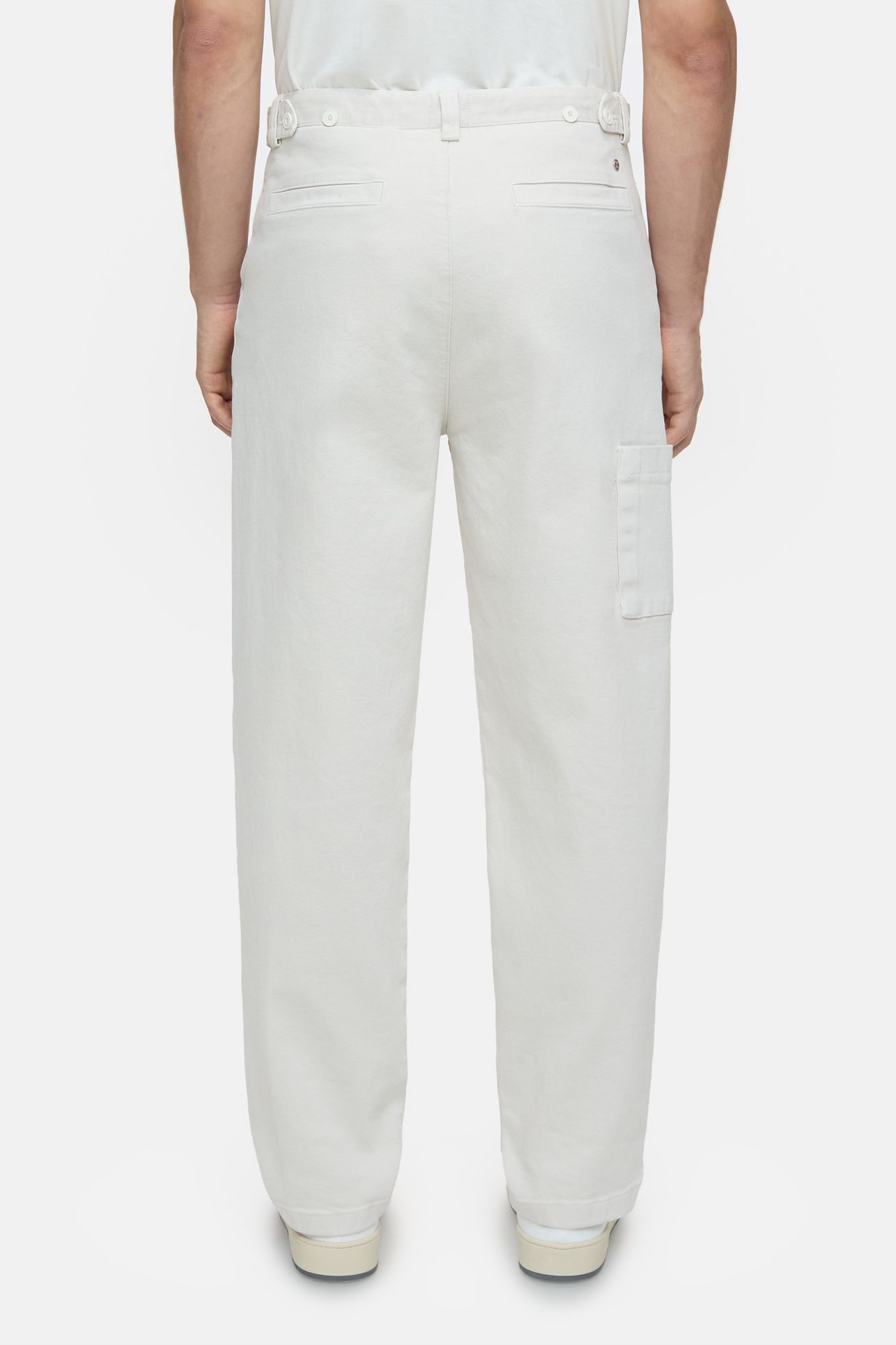 DOVER TAPERED PANTS IVORY 3