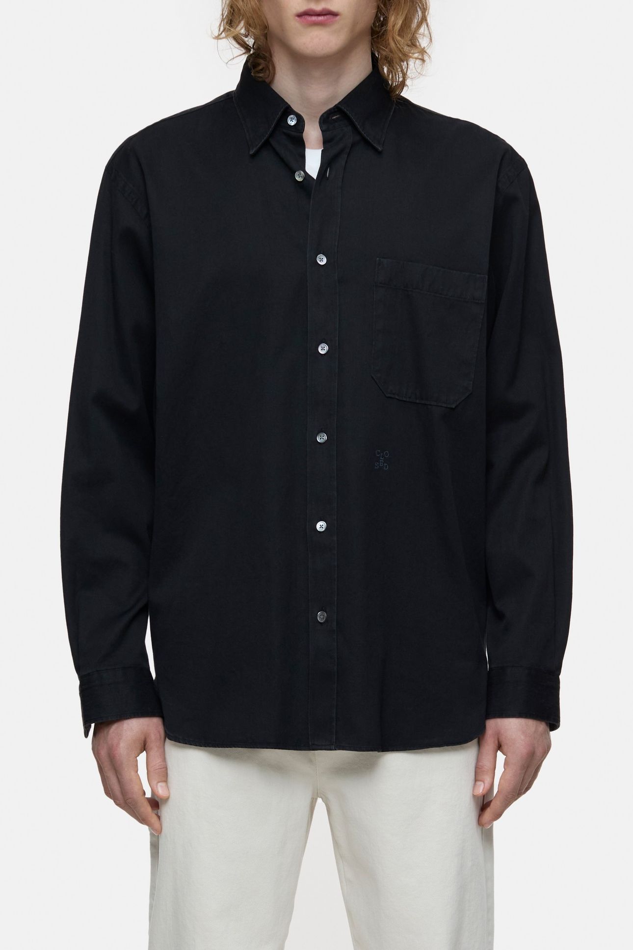 FORMAL ARMY SHIRT & BLOUSES SHADOW BLUE 1