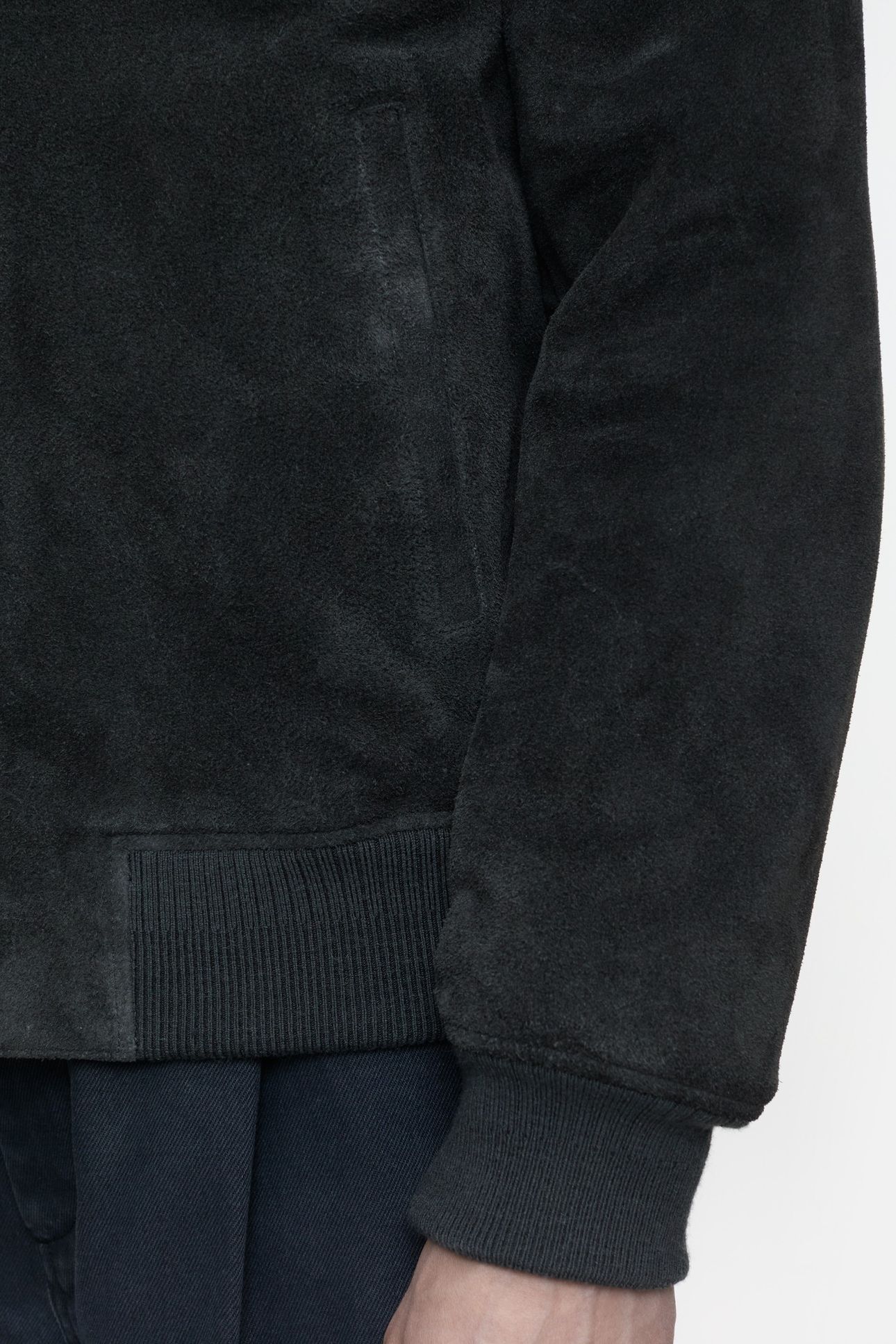 LEATHER JACKET SHADOW BLUE 10