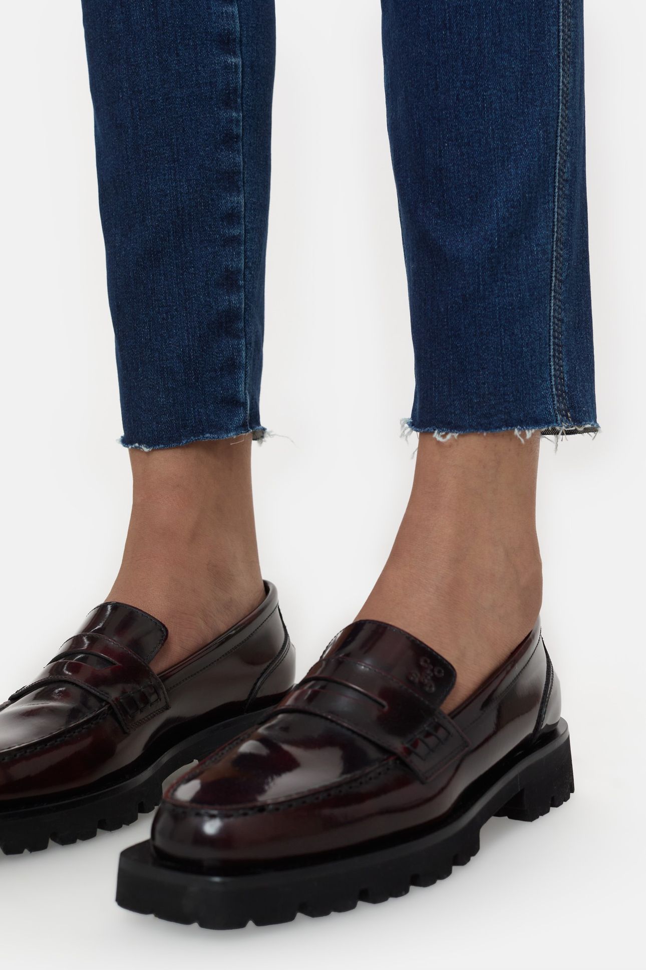 SKINNY PUSHER JEANS DARK BLUE 4