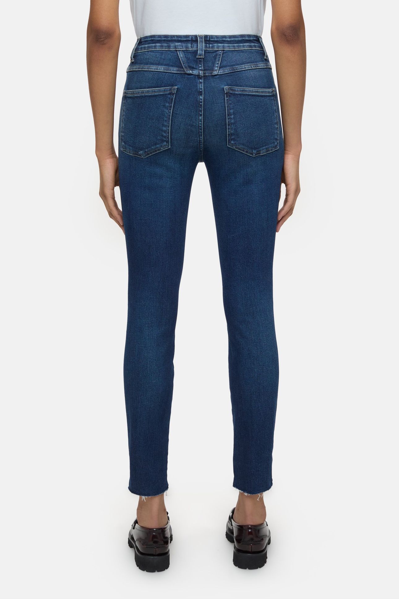 SKINNY PUSHER JEANS DARK BLUE 2