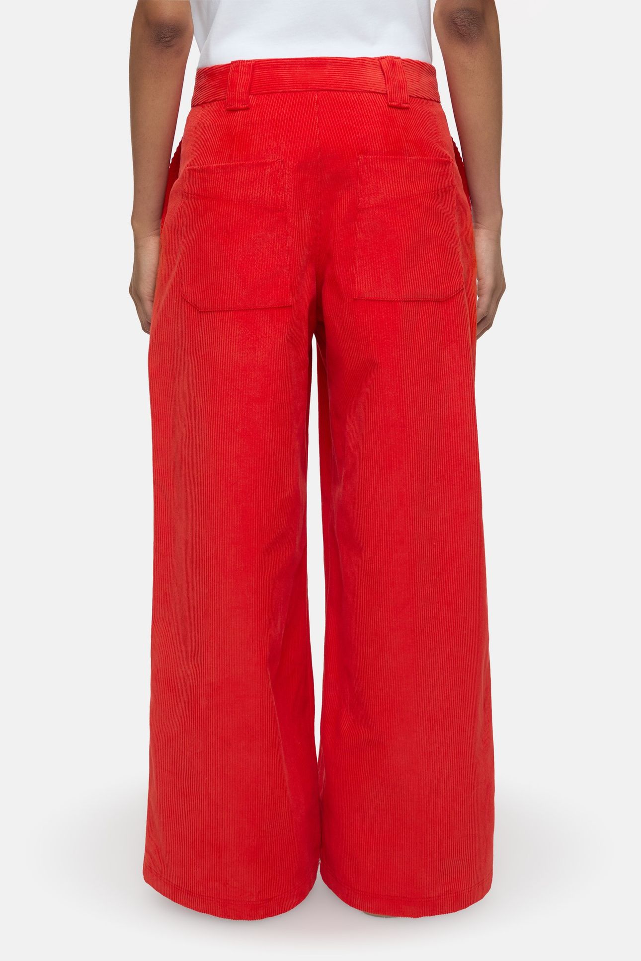 WYSTAN PANTS HIBISCUS RED 2