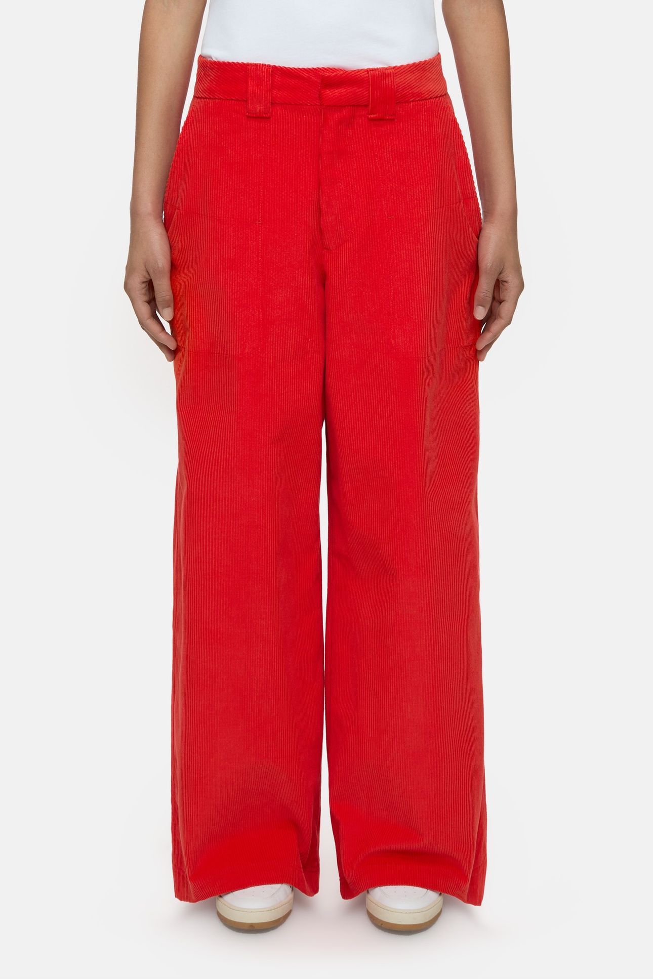WYSTAN PANTS HIBISCUS RED 1