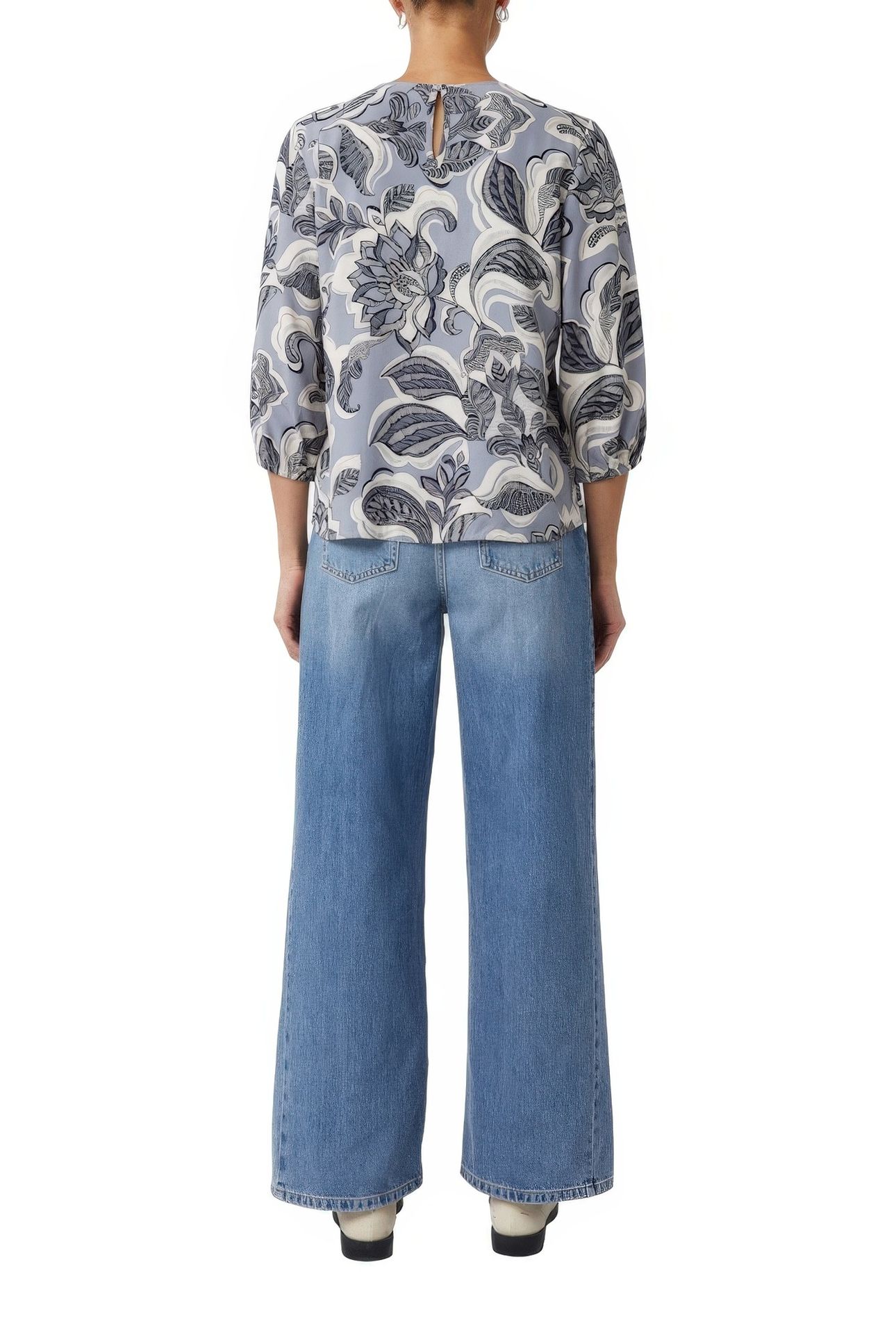 BLUSEN BLUE 3