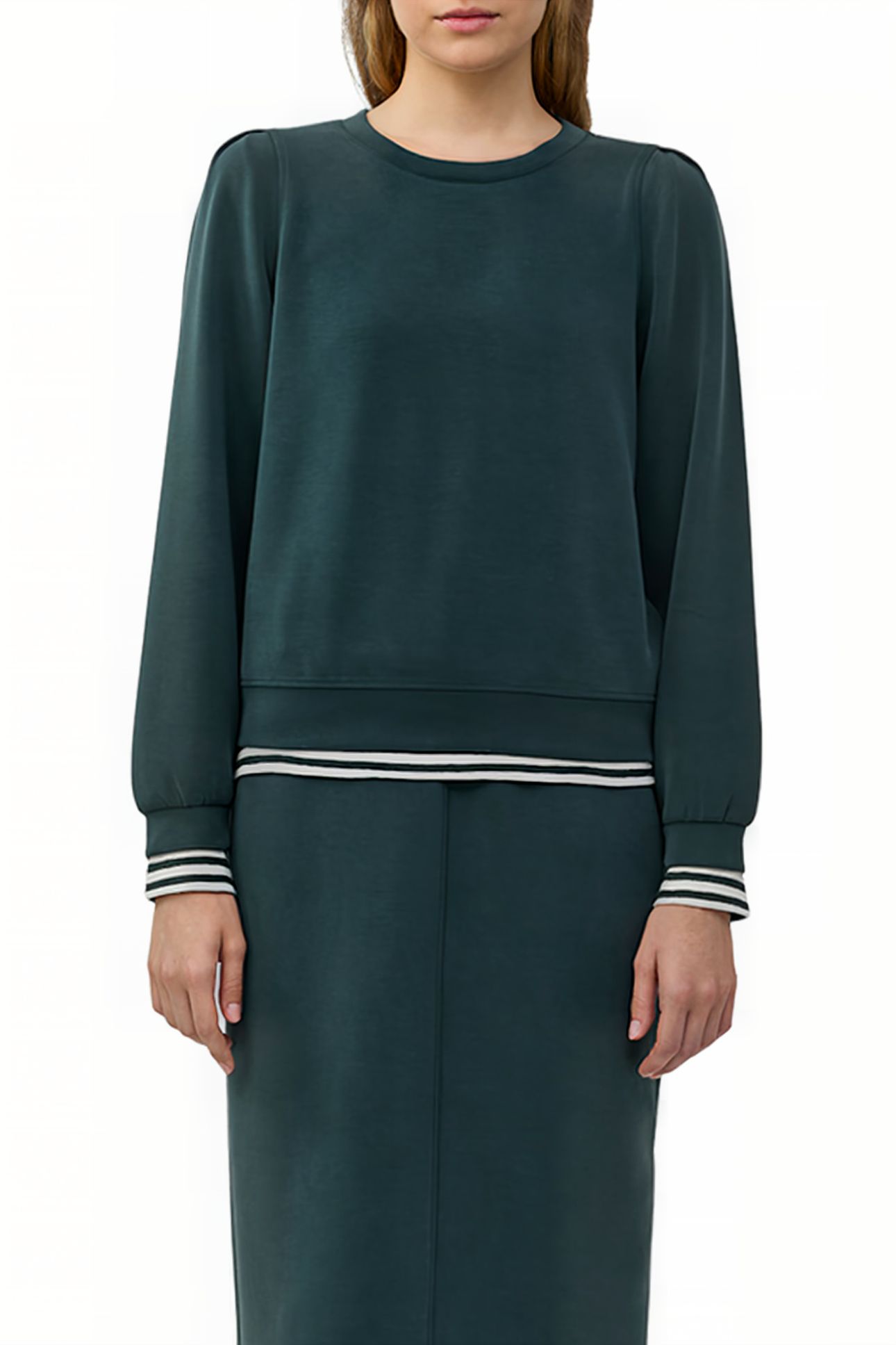SWEATSHIRTS BLUE GREEN 1