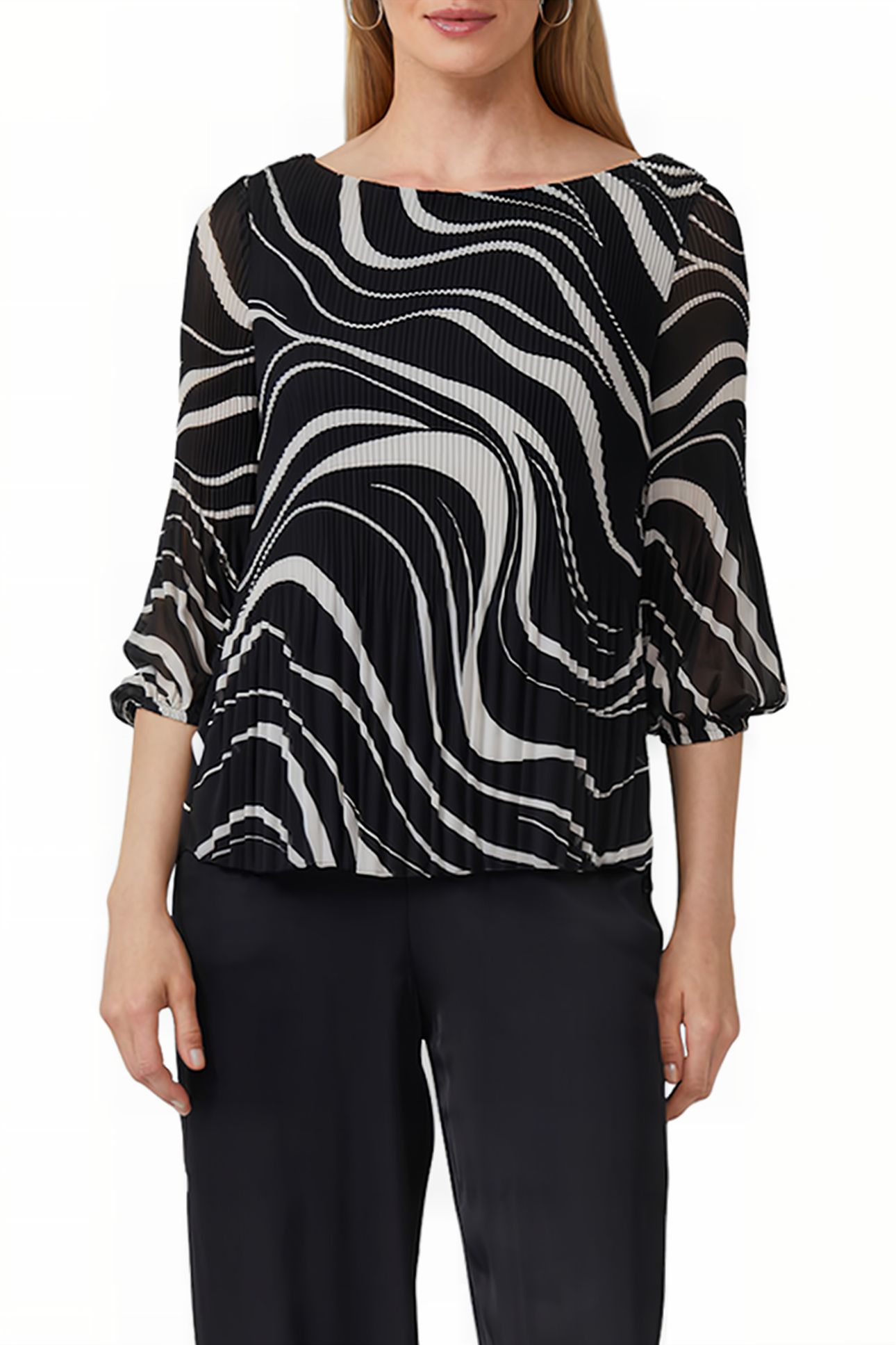 BLUSEN BLACK 1