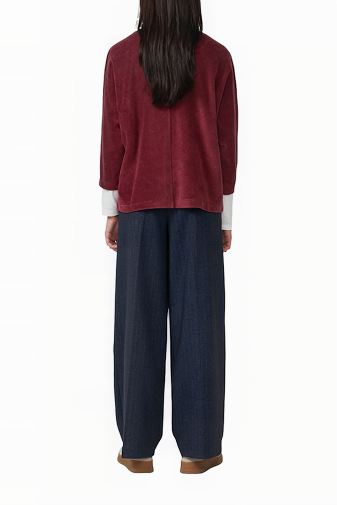 SWEATSHIRTS BURGUNDY 3
