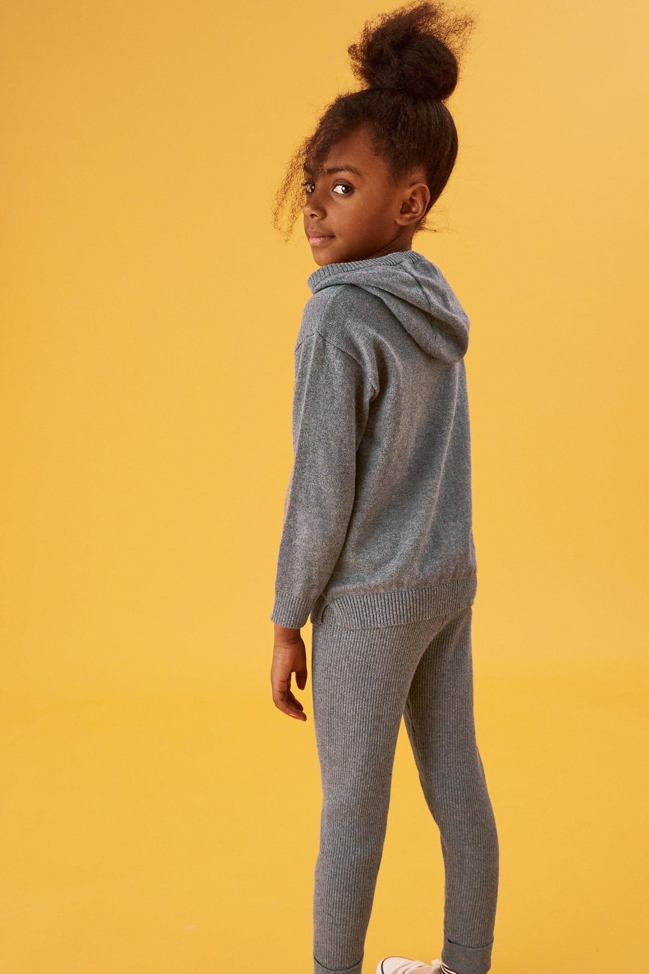 KNITTED COSY SET MID GREY 4