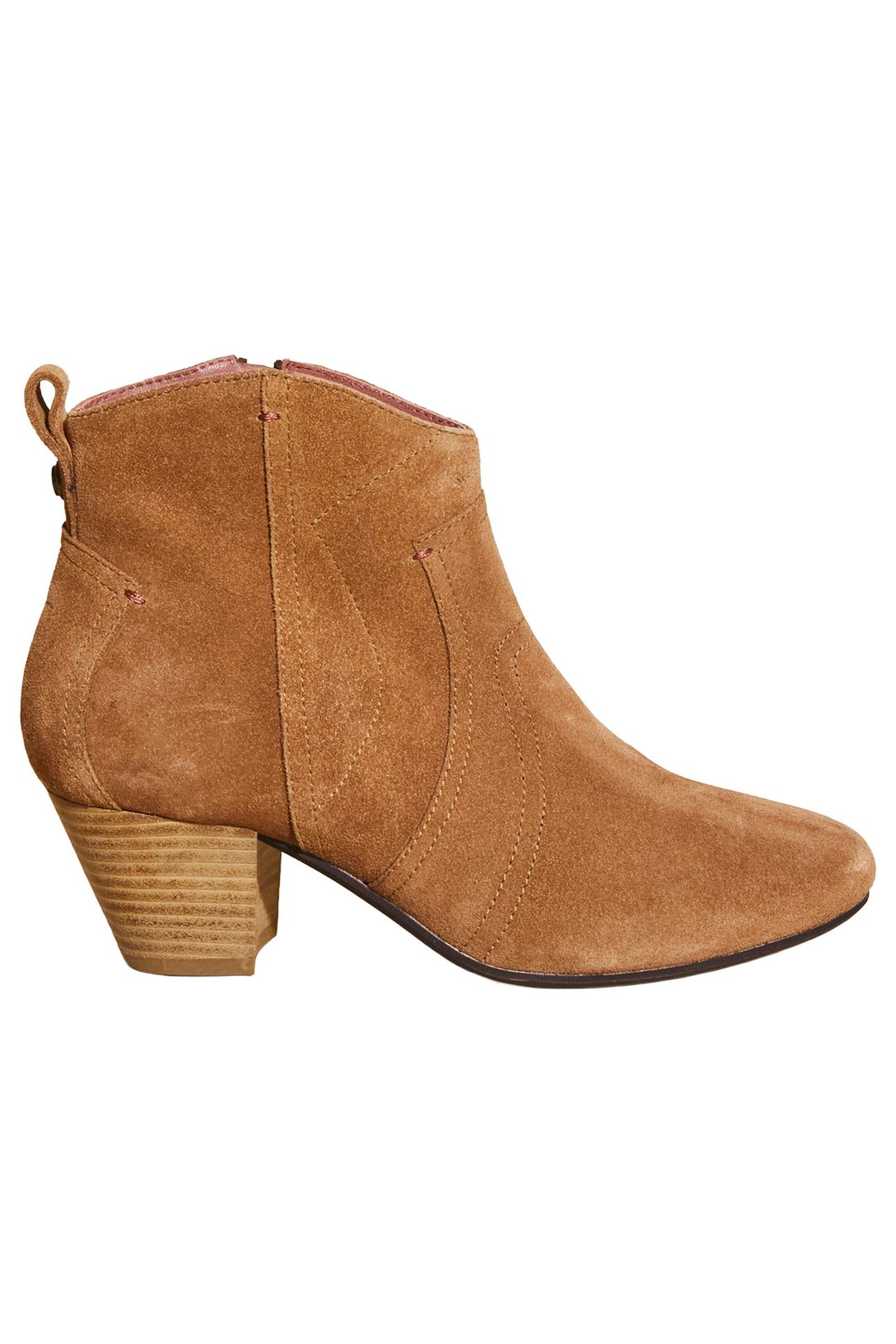 WILHELMINA WESTERN BOOT MID TAN 3