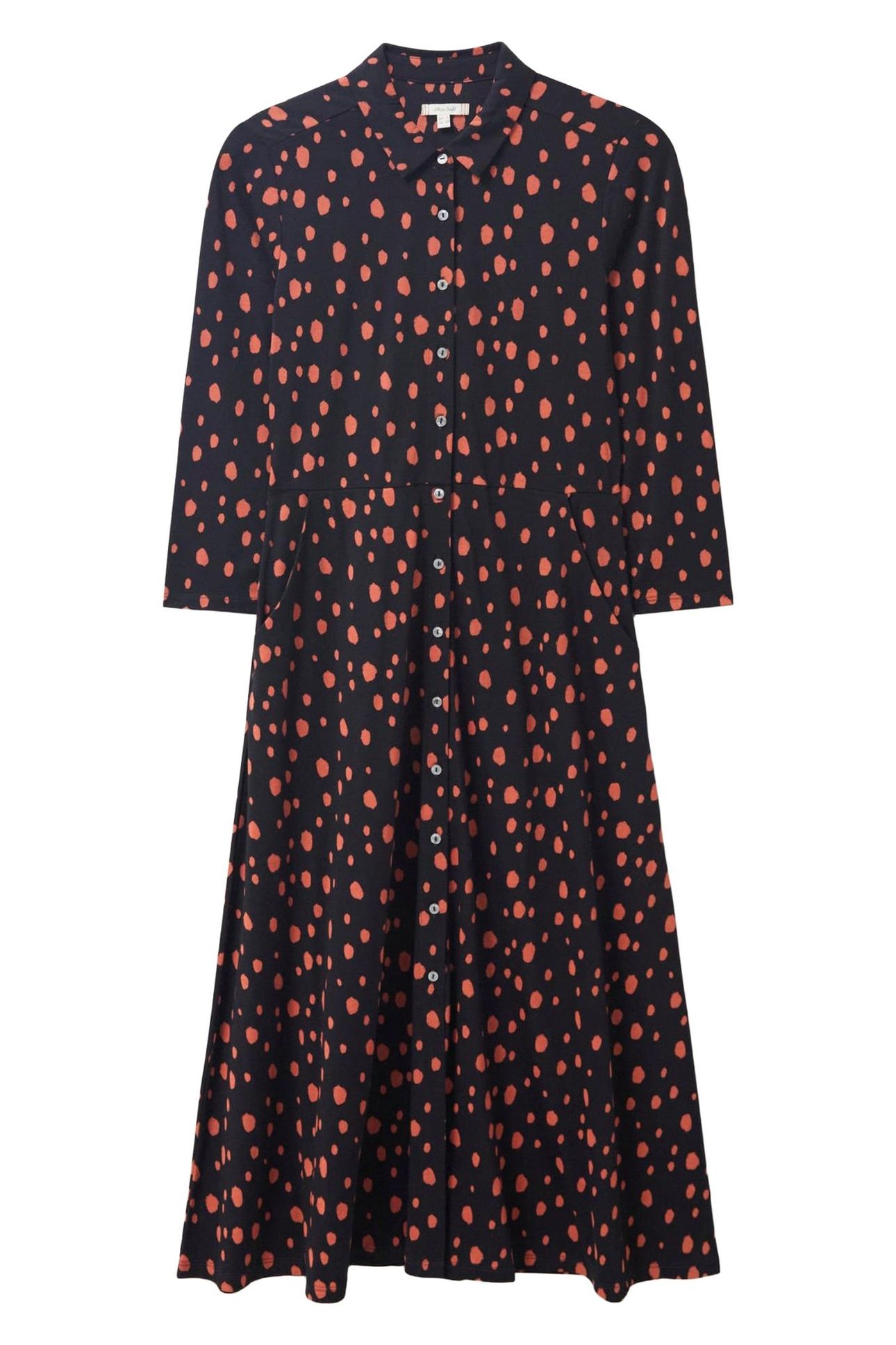 RUA JERSEY SHIRT DRESS PINK MULTI 3