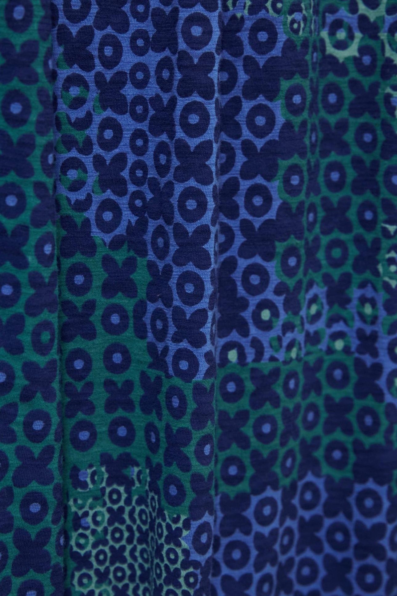 ADDISON COTTON MIDI DRESS BLUE MULTI 4