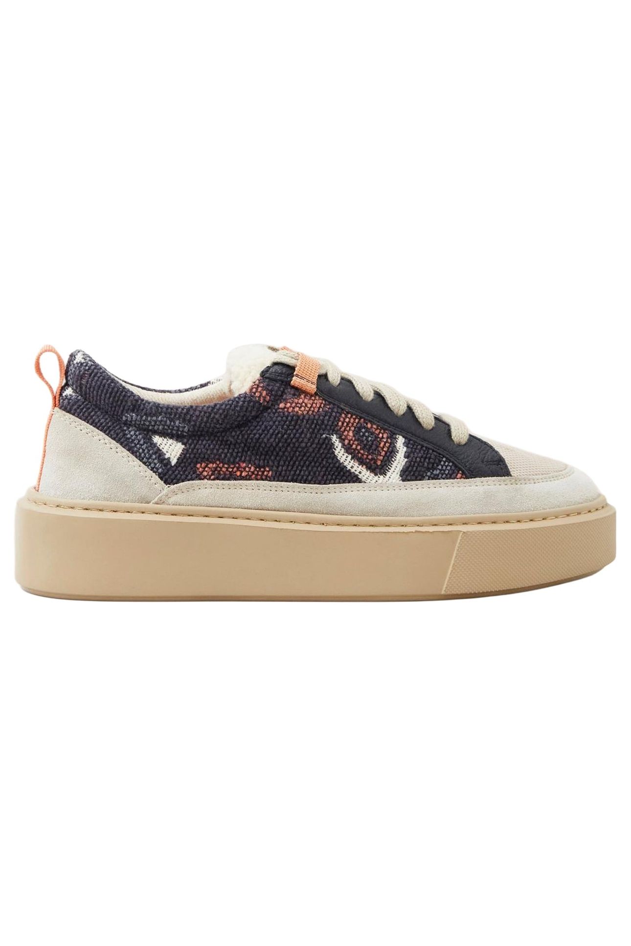 XL EXTRALIGHT SUEDE TRAINER NAVY MULTI 5