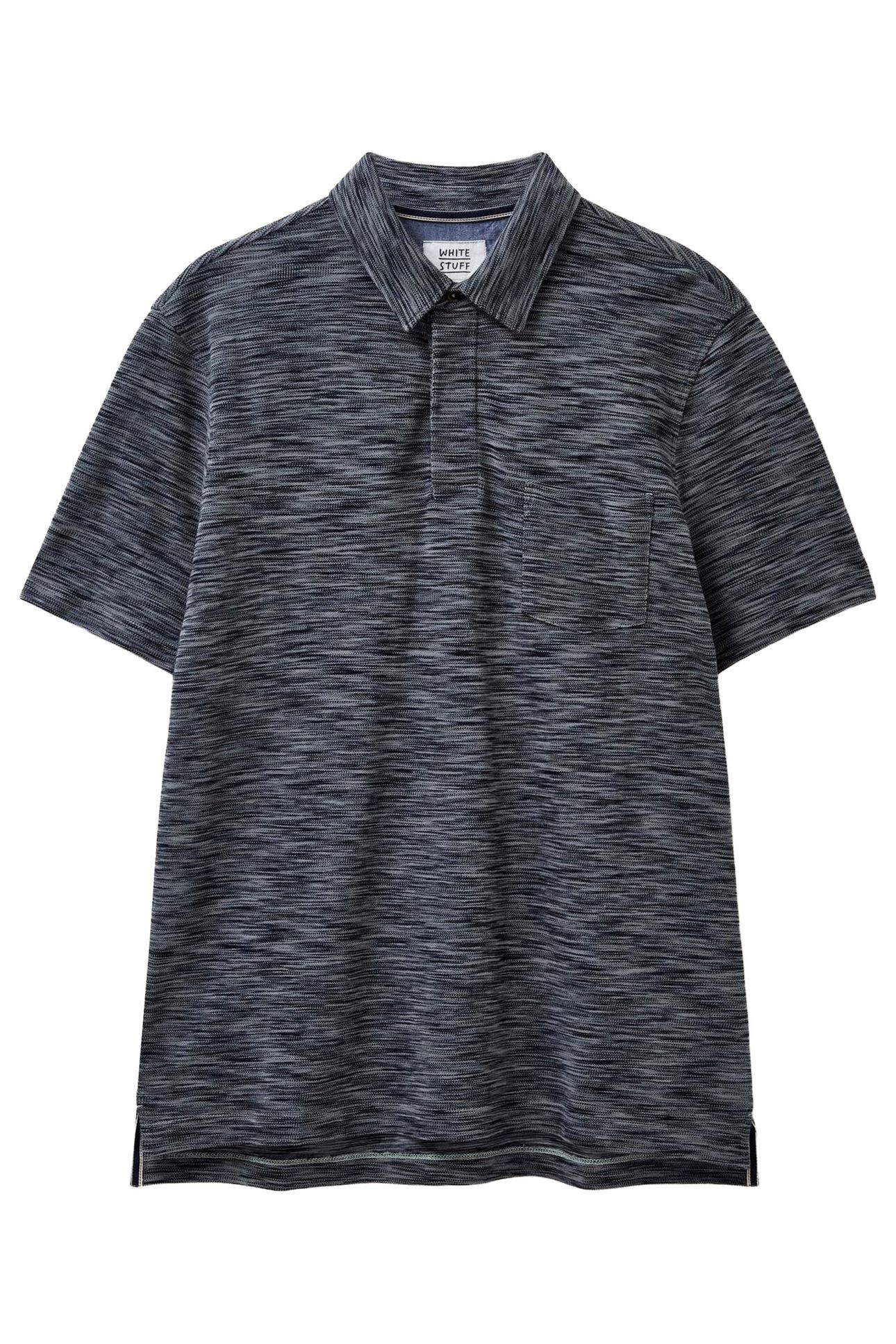 SPACEDYE POLO MID GREY 2