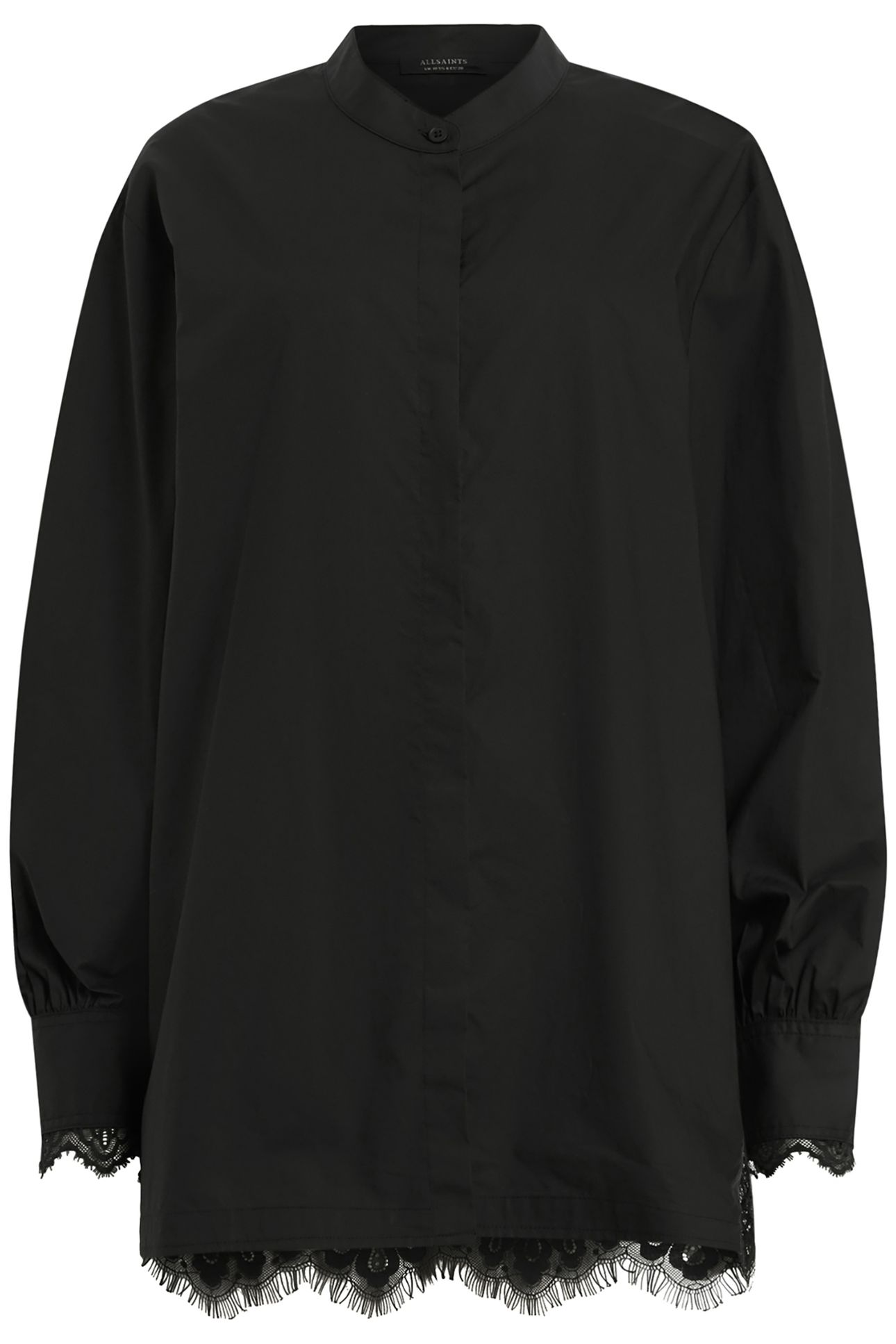 ETHEL LACE SHIRT BLACK 6
