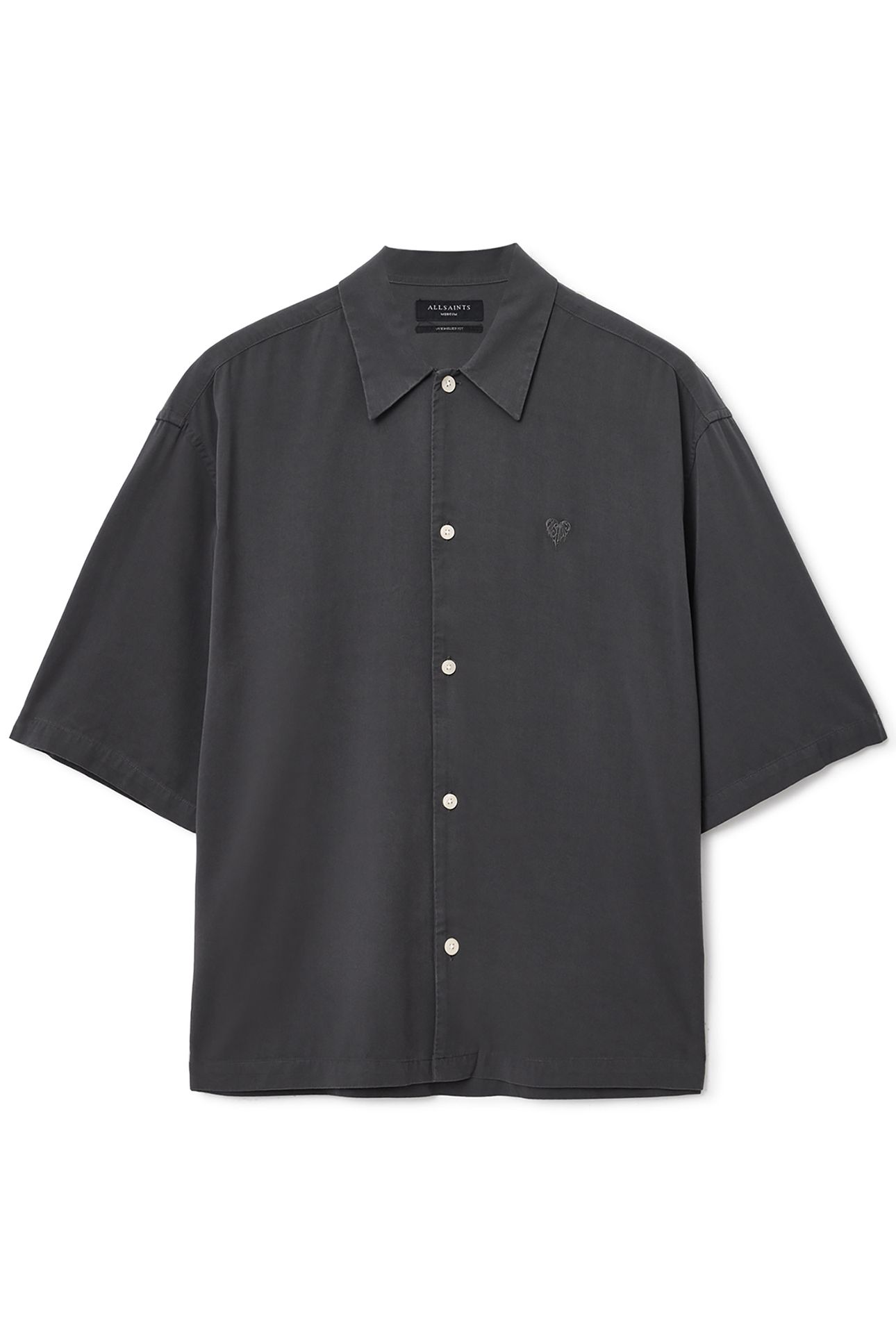 RIALTO SS SHIRT RAVEN GREY 4