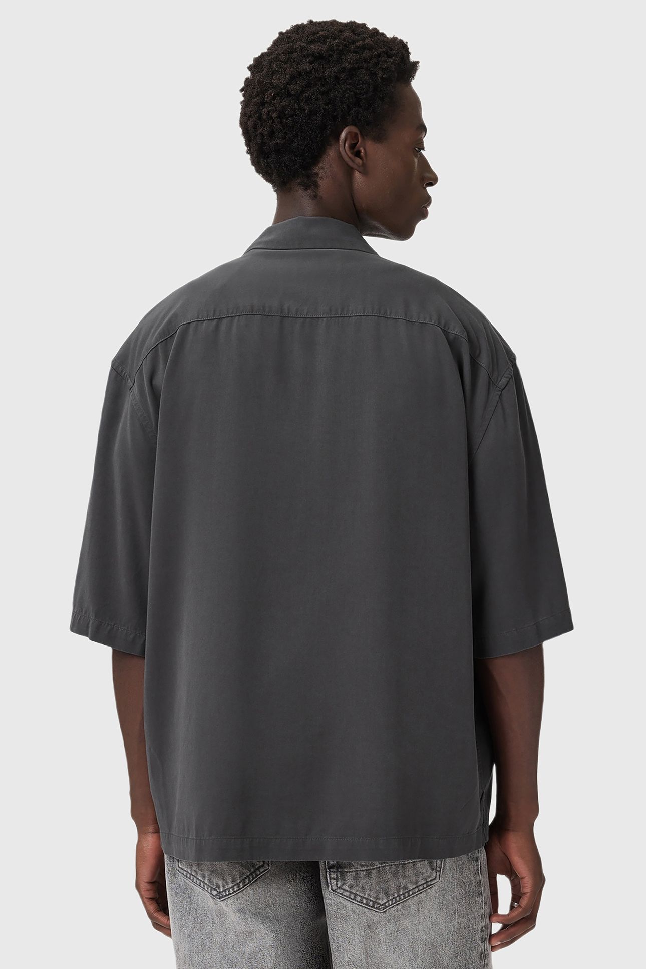 RIALTO SS SHIRT RAVEN GREY 3