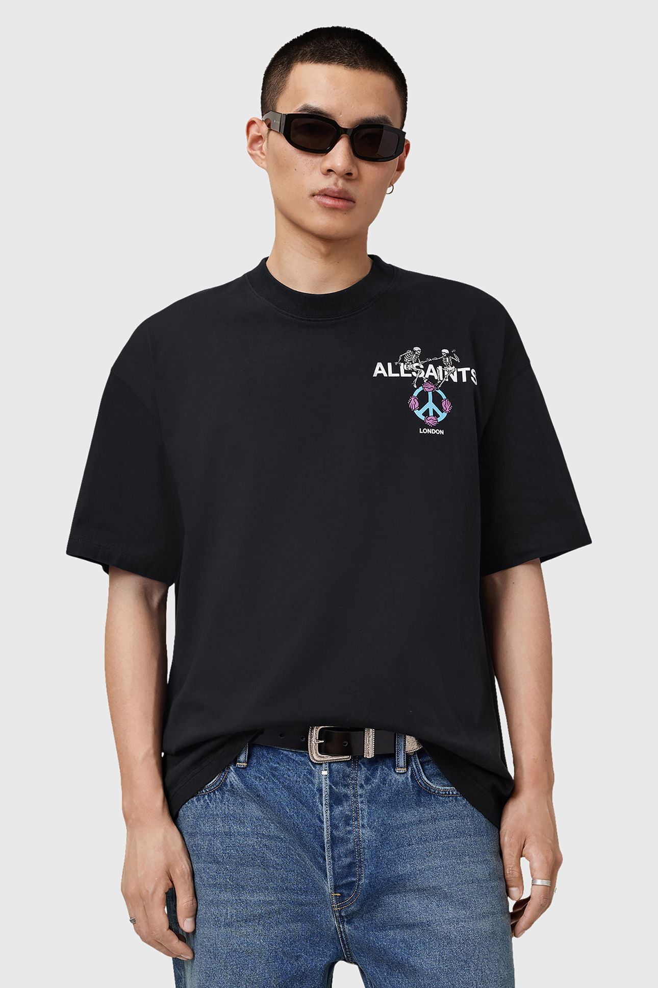 REINCARNATE SS CREW WASHED BLACK 4