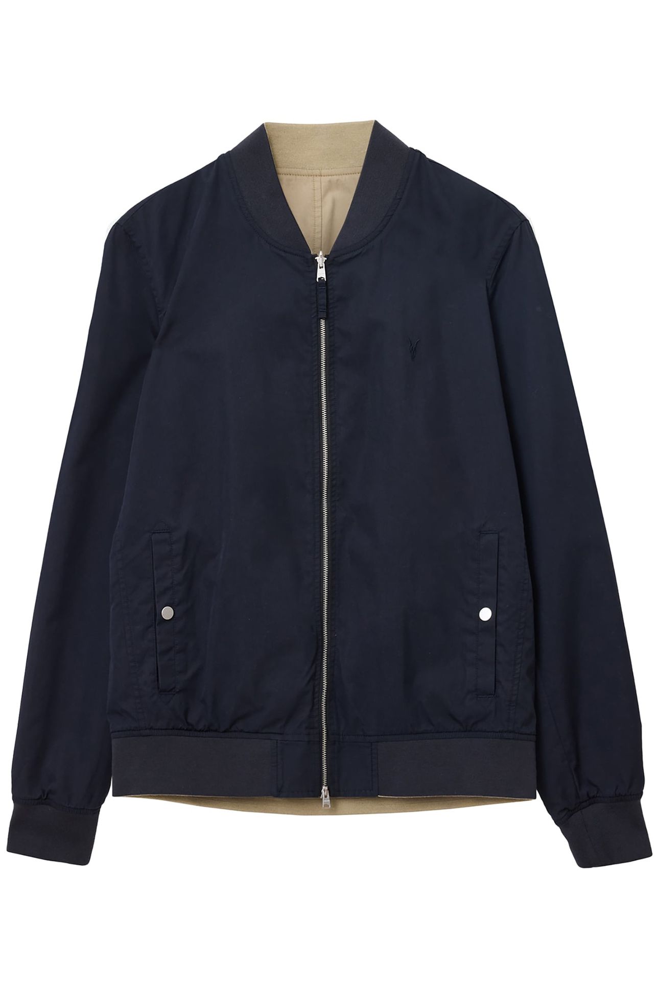 REV BASSETT BOMBER AZULA BLUE/BROWN 7