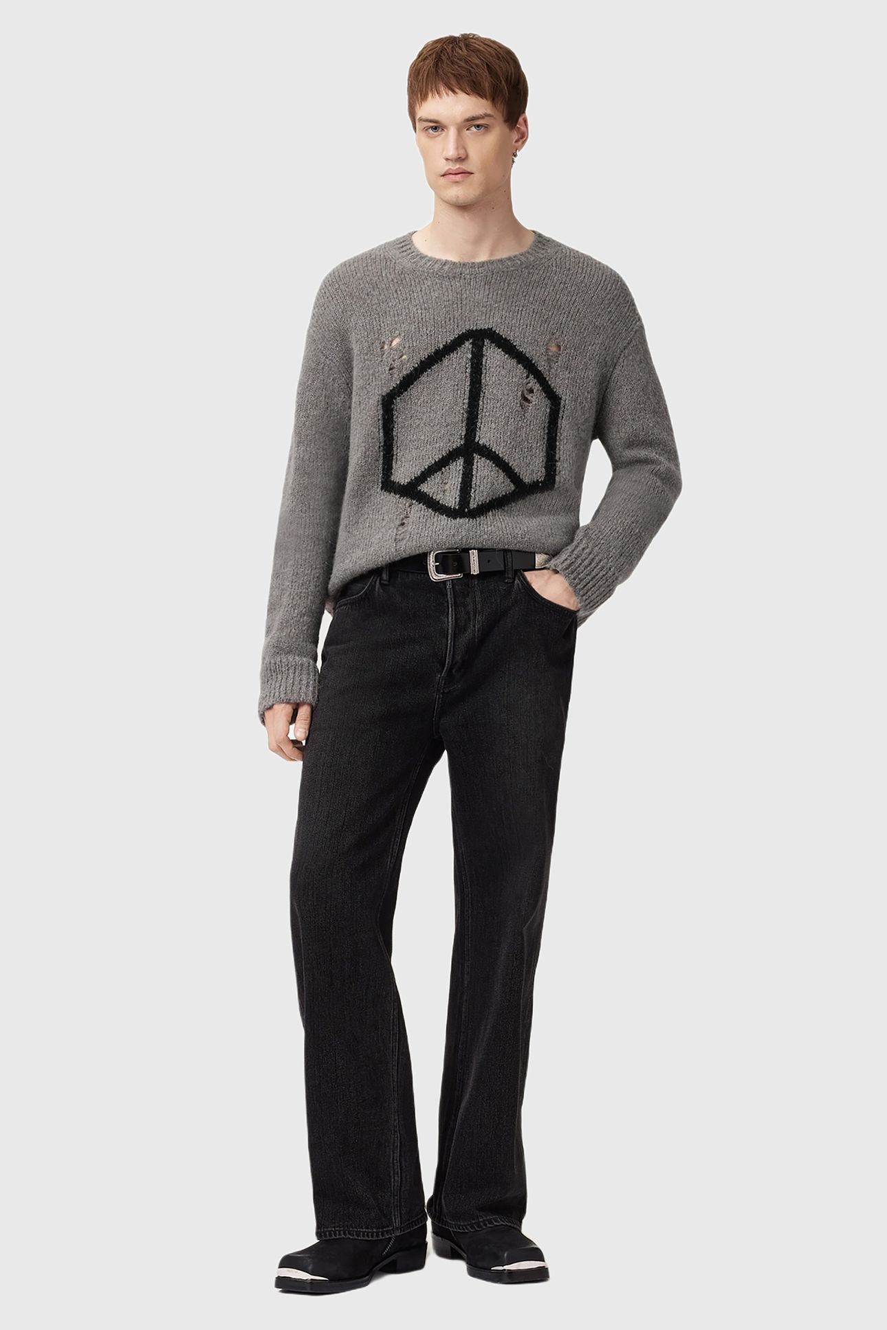 MESSAGE CREW GUNMETAL GREY 2