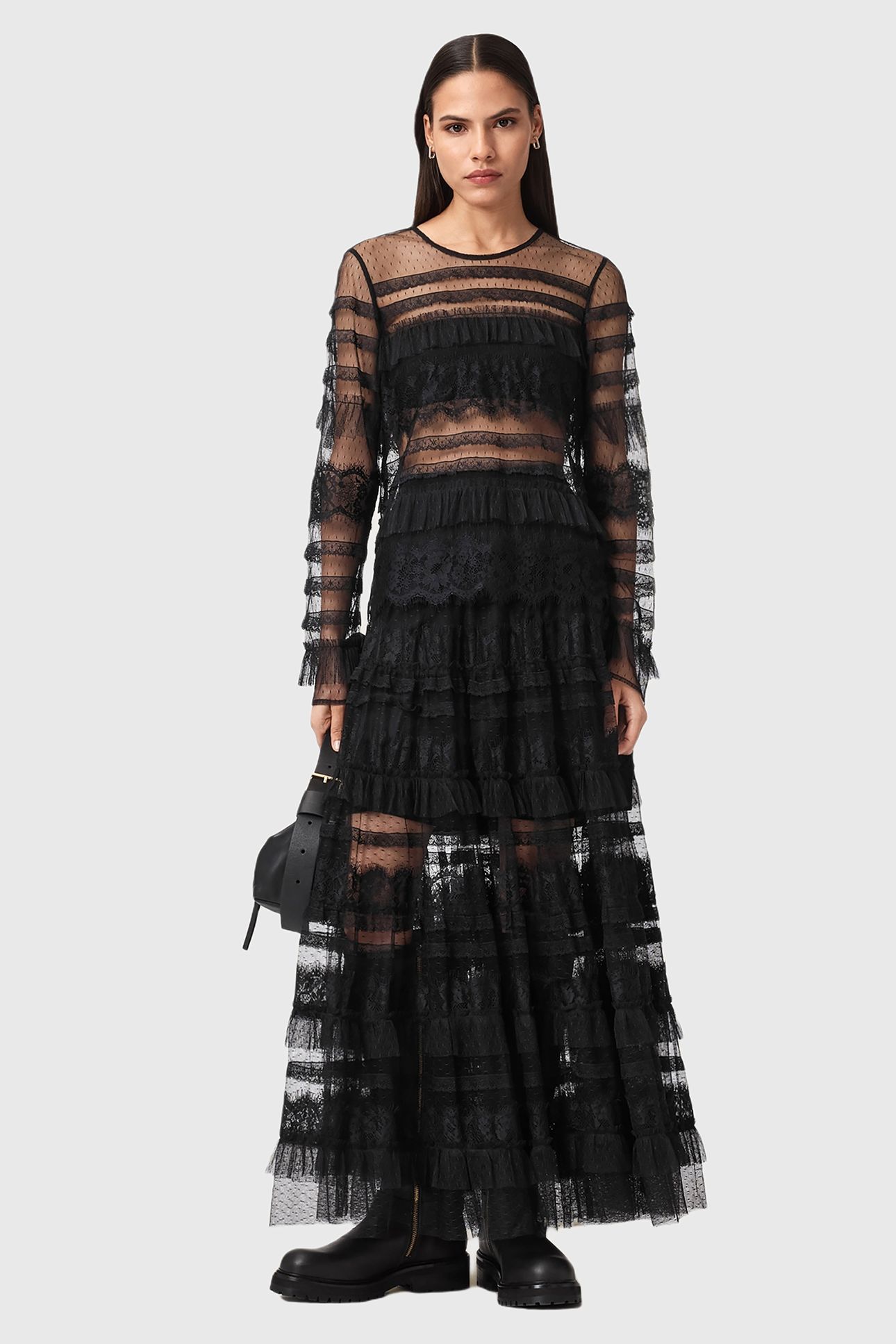 ARLEA TULLE TOP BLACK 3