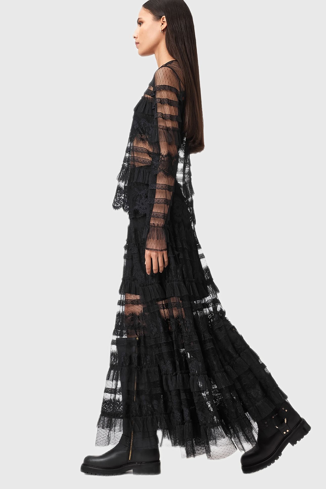 ARLEA TULLE TOP BLACK 6