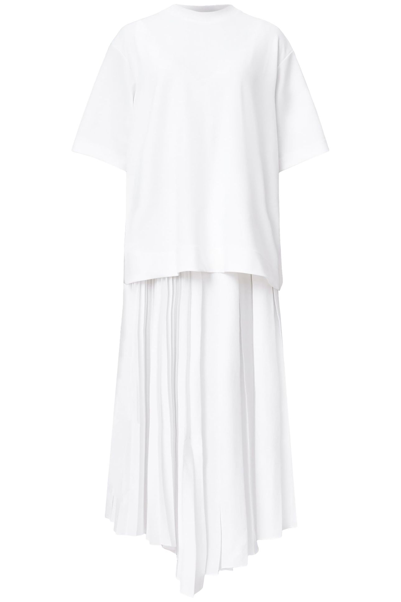 JAX TEE DRESS CHALK WHITE 7