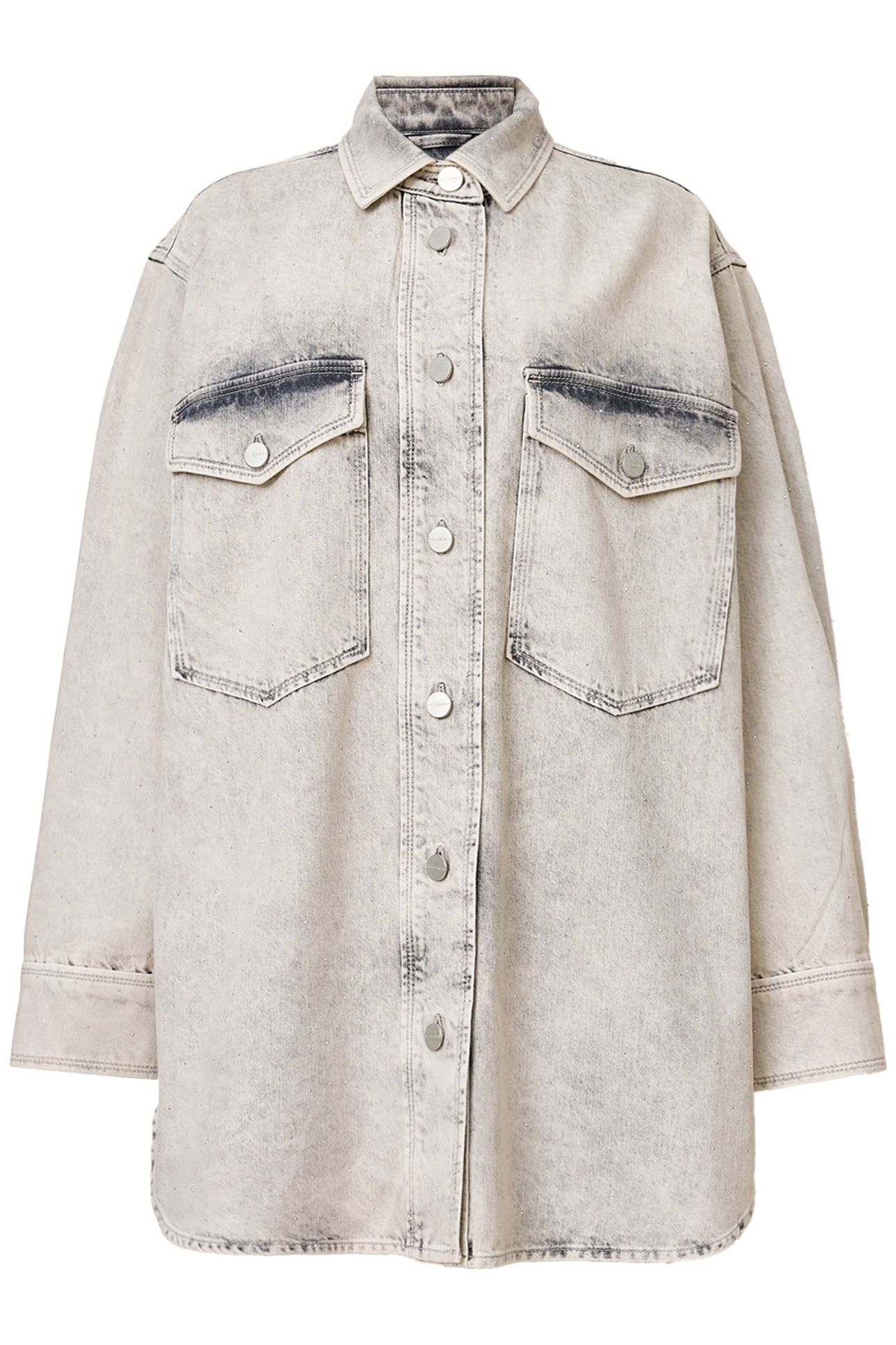 FAYE SPARKLE DRESS SNOW GREY 7